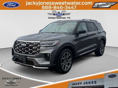 2025 Ford Explorer Platinum Ultimate Pkg