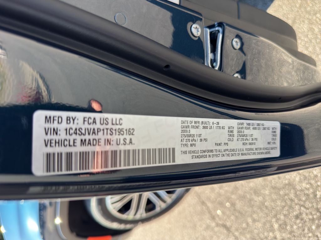 2026 Jeep Grand Wagoneer Base