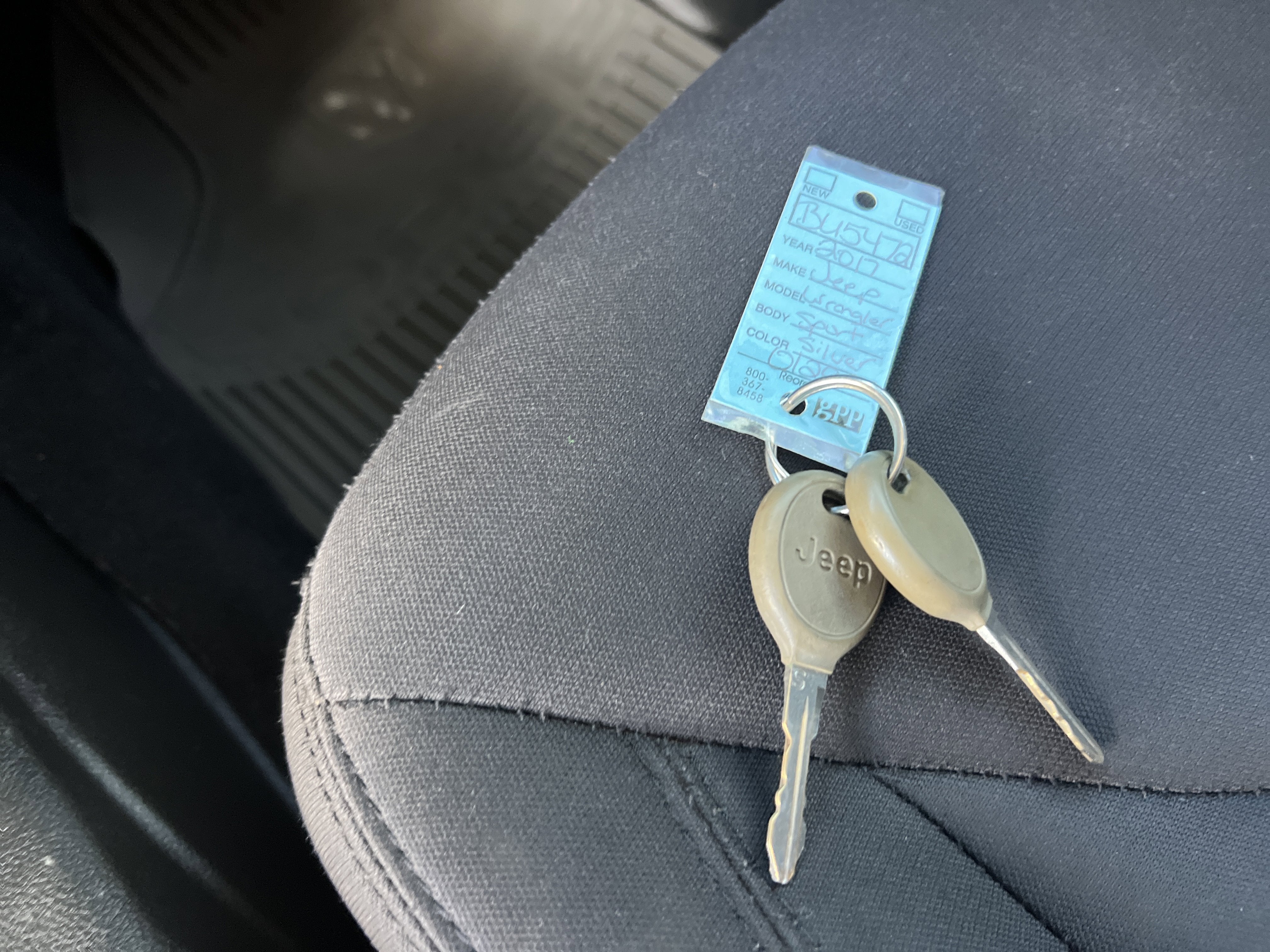 2017 Jeep Wrangler Unlimited Sport