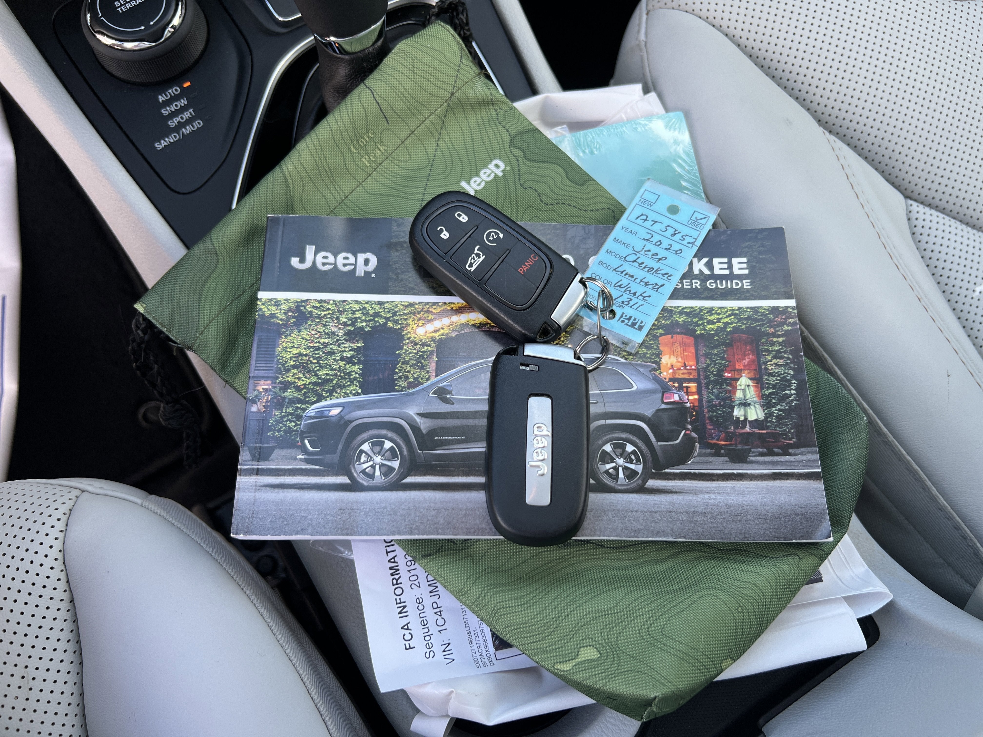 2020 Jeep Cherokee Limited