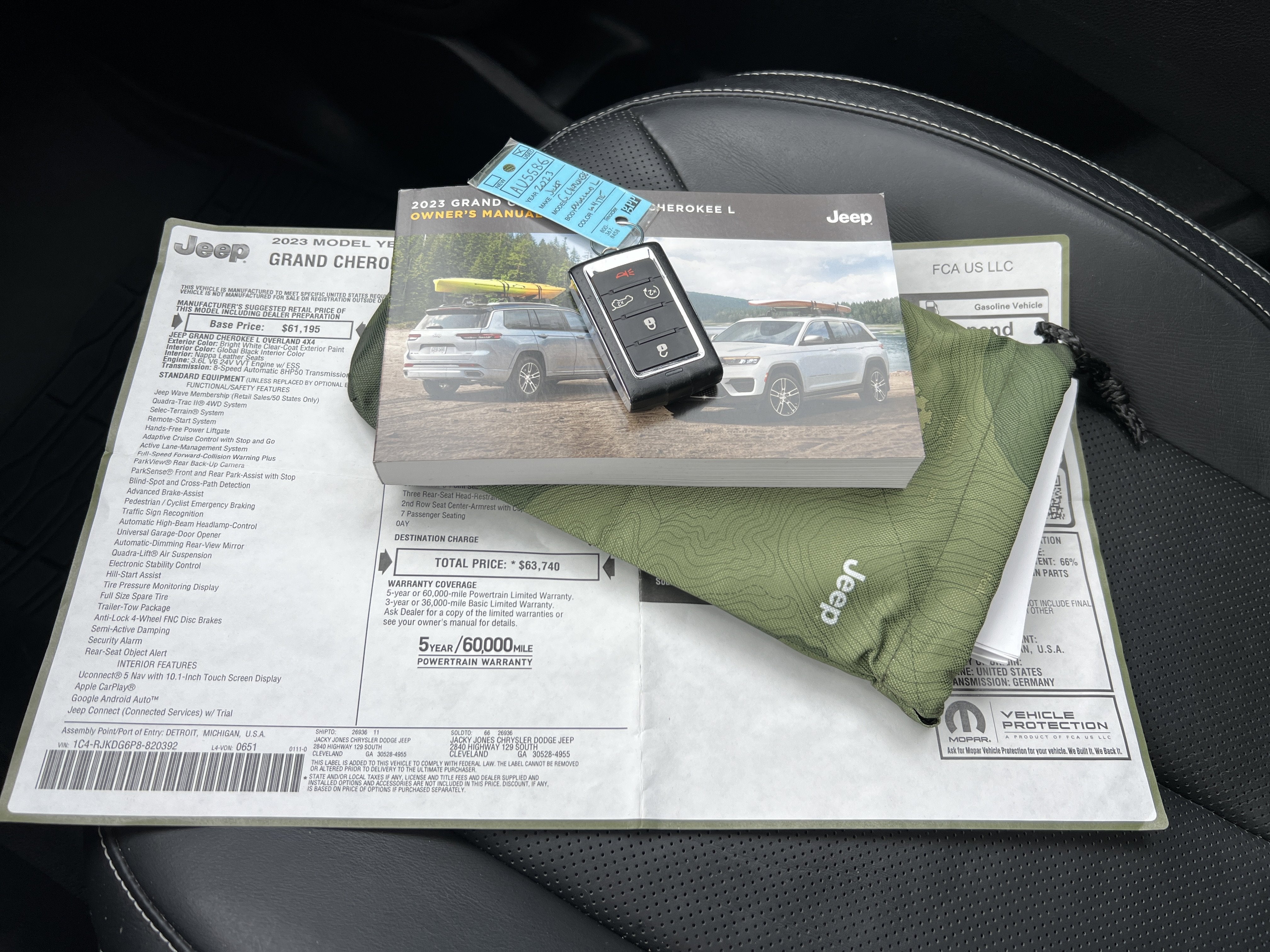 2023 Jeep Grand Cherokee L Overland
