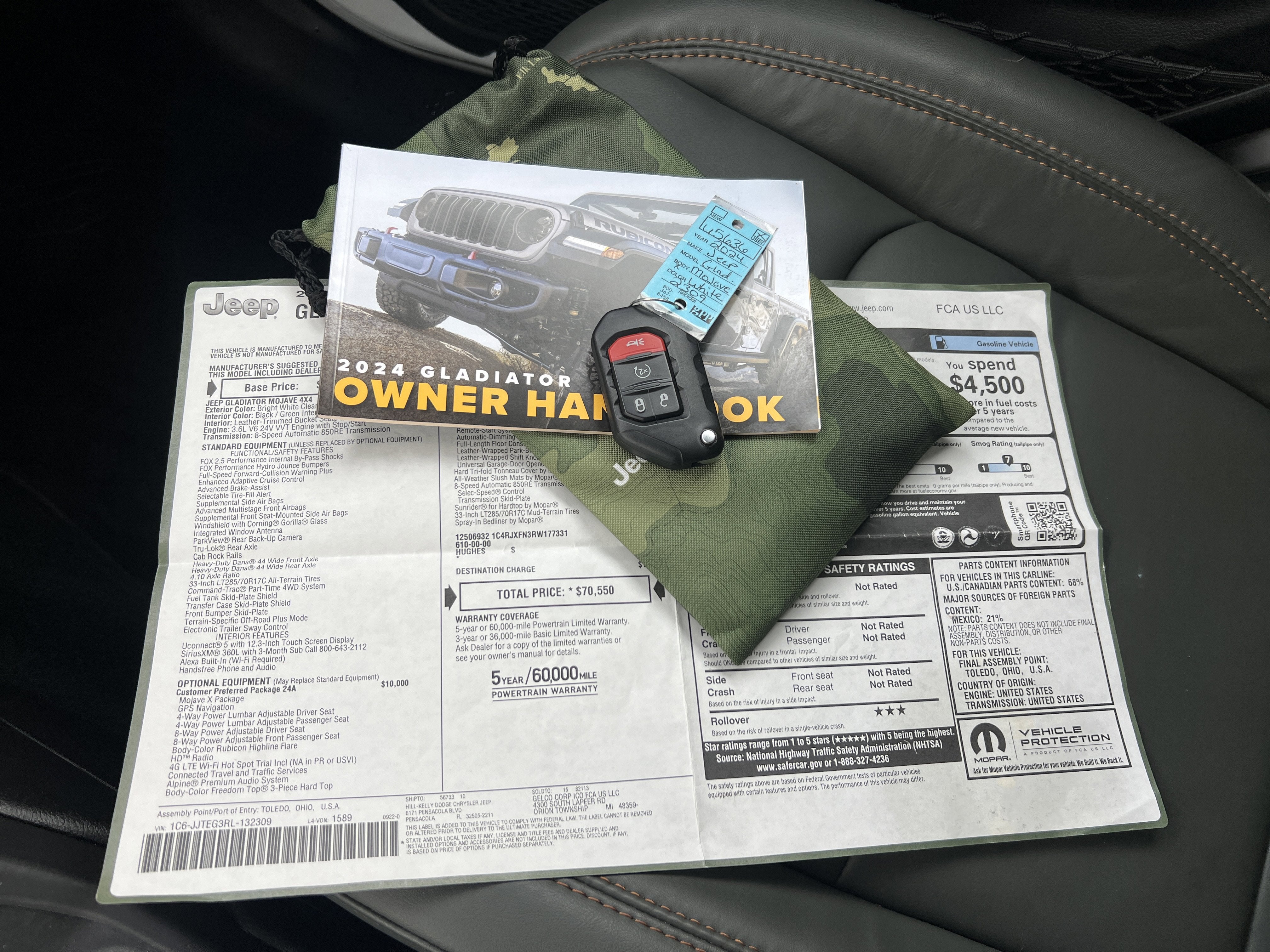 2024 Jeep Gladiator Mojave X