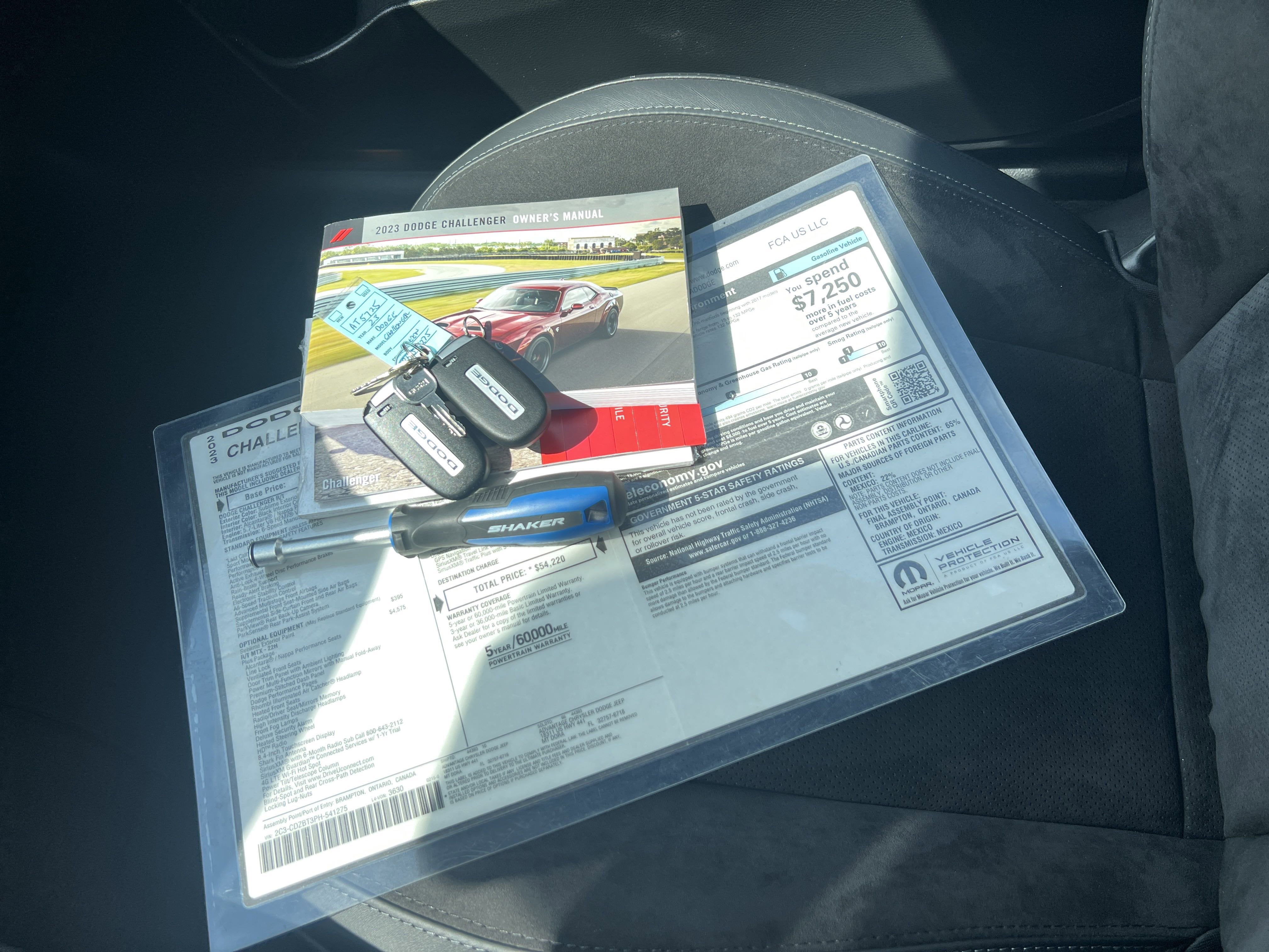 2023 Dodge Challenger R/T