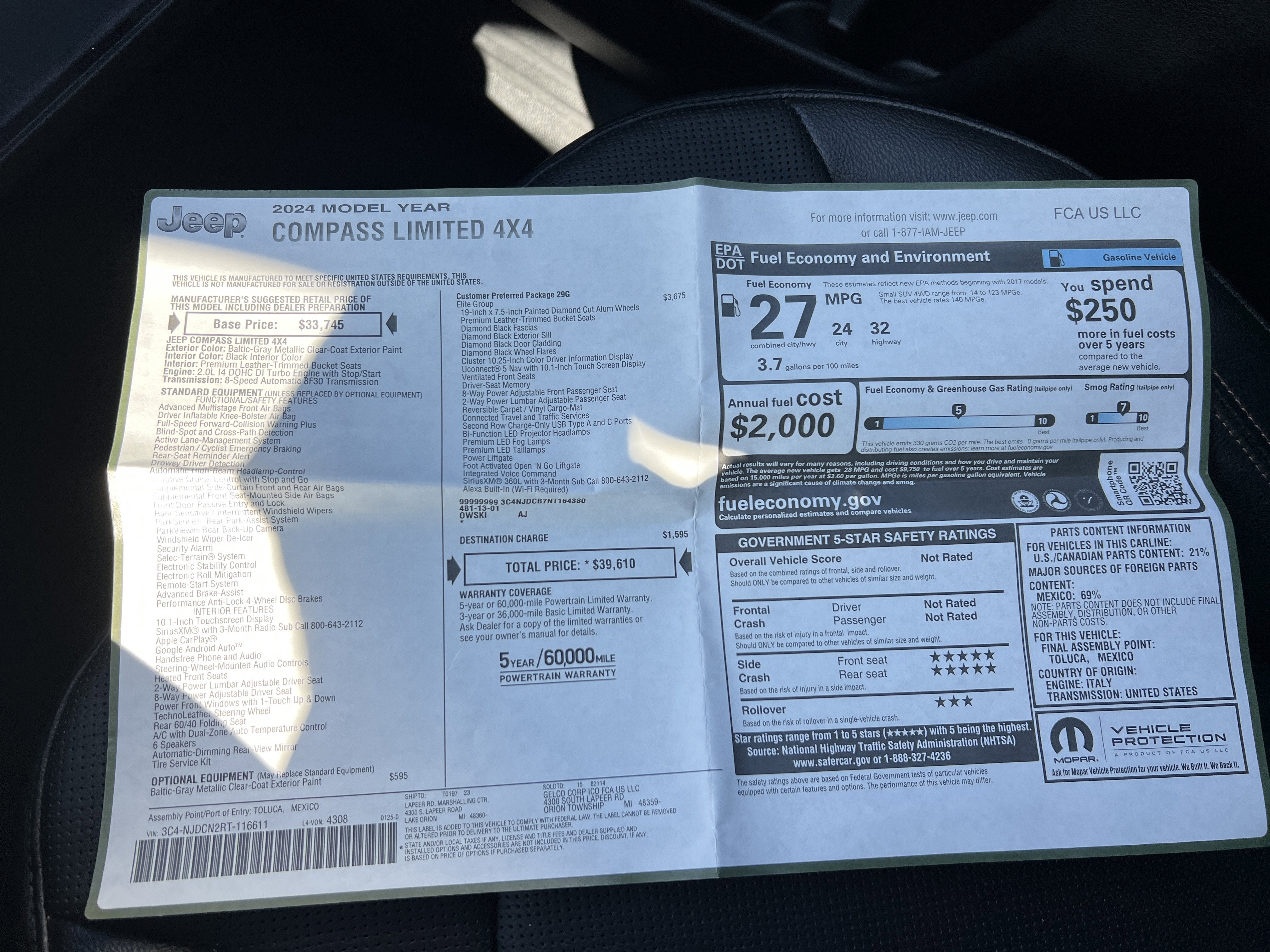 2024 Jeep Compass Limited