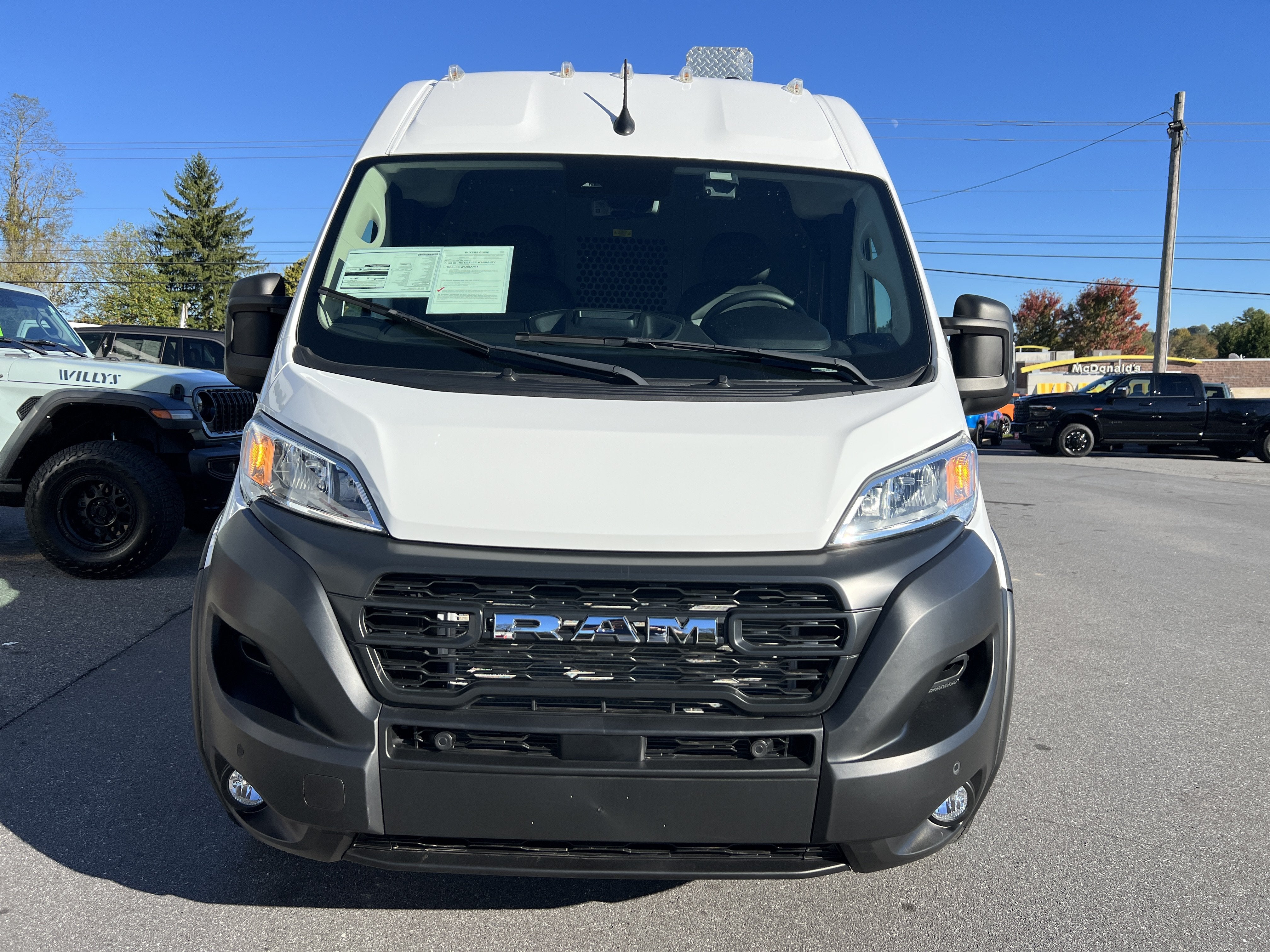 2025 RAM ProMaster Cargo Van Tradesman