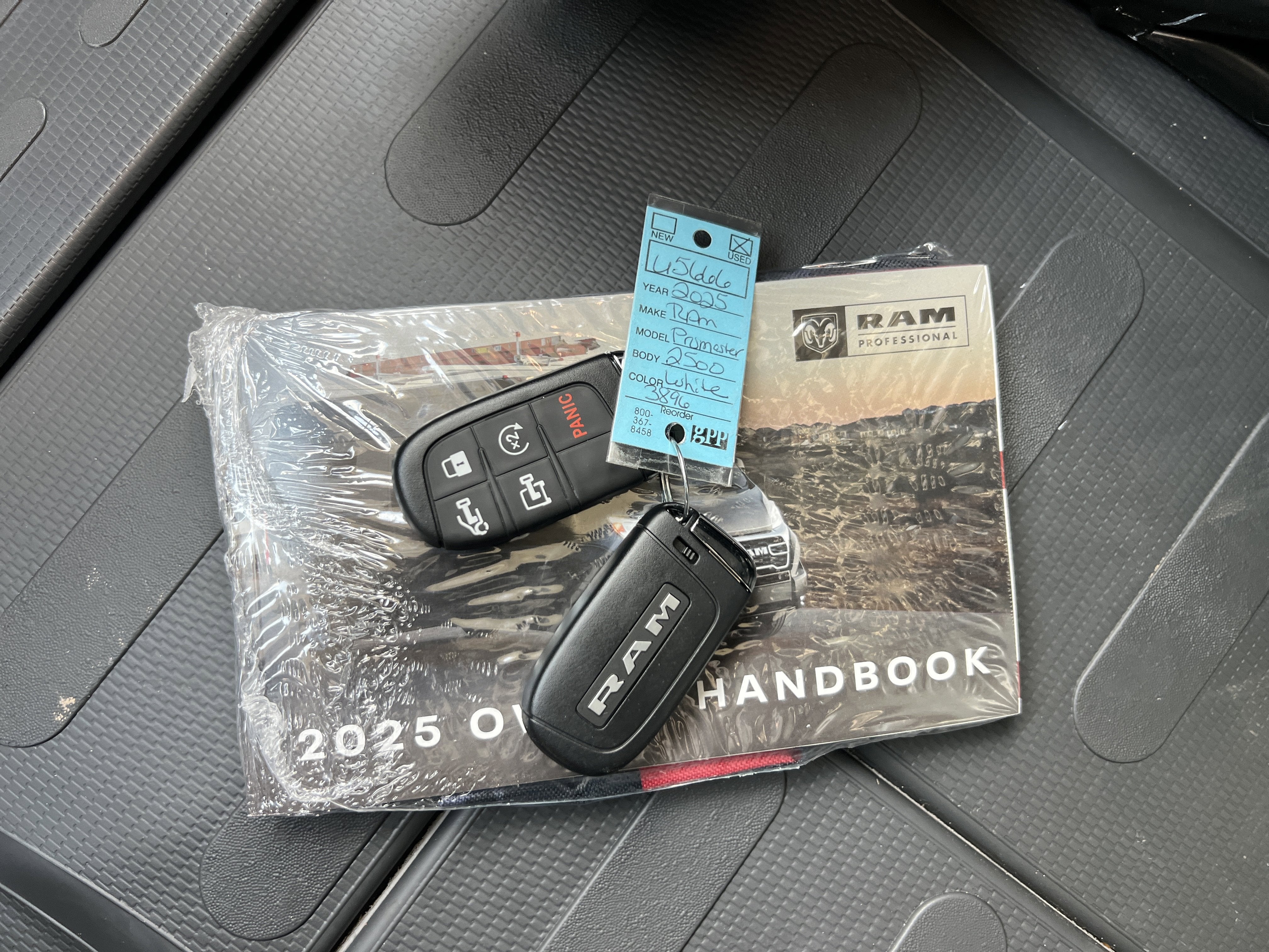 2025 RAM ProMaster Cargo Van SLT