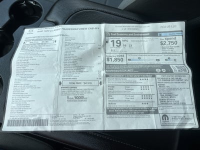 2022 RAM 1500 Classic Tradesman