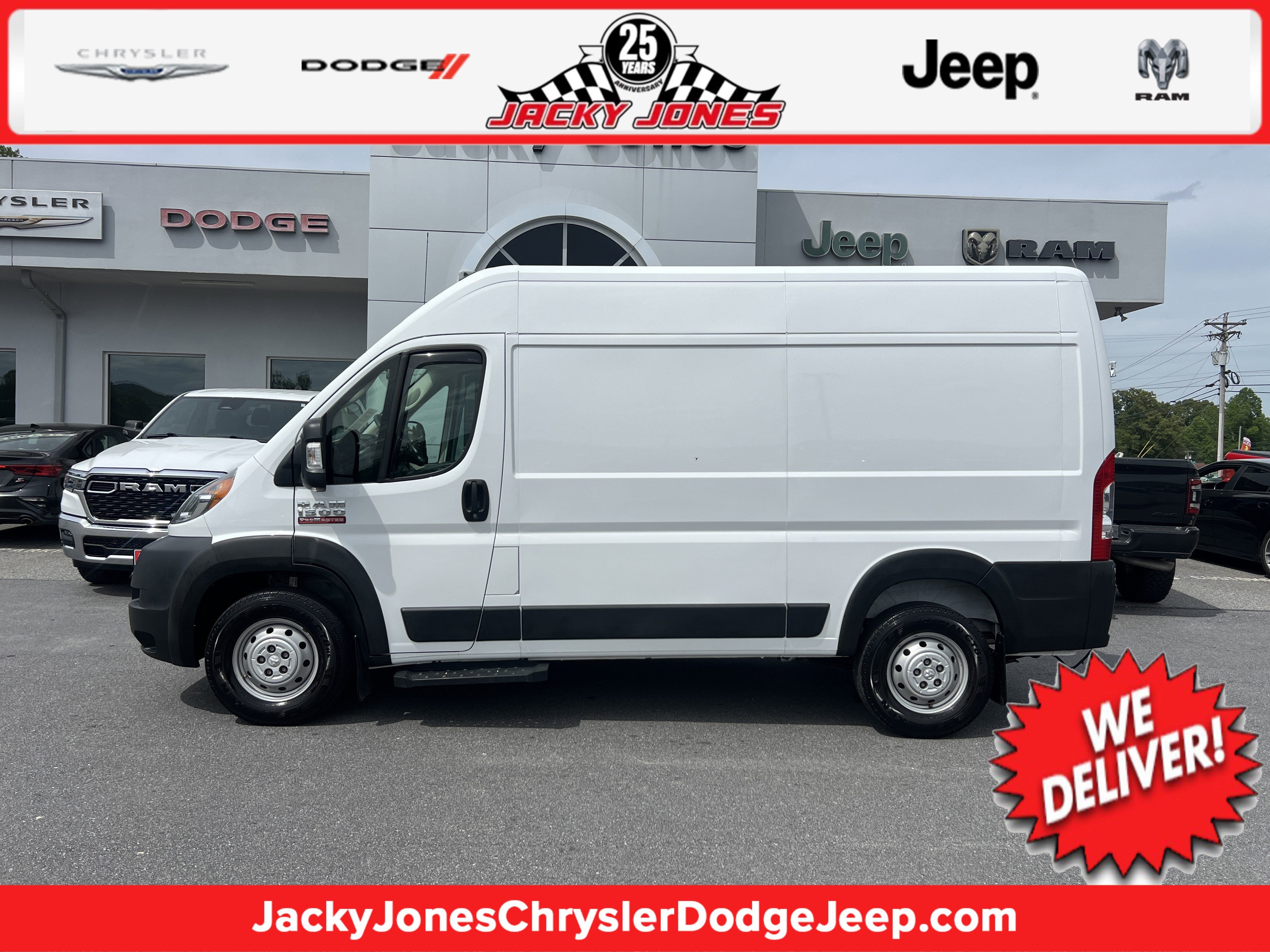 2020 RAM ProMaster Cargo Van 1500 High Roof 136" WB