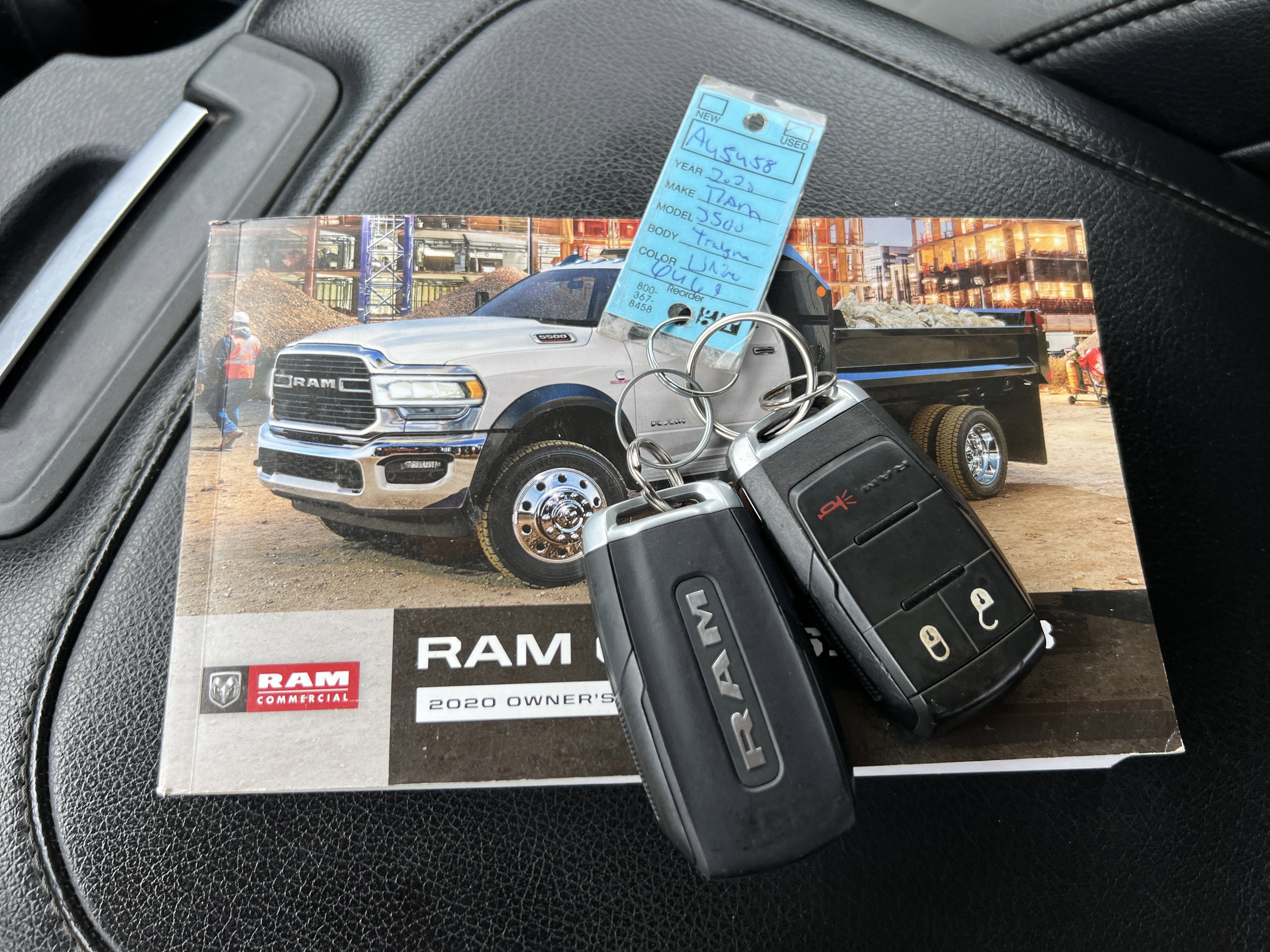 2020 RAM 3500 Chassis Cab Tradesman