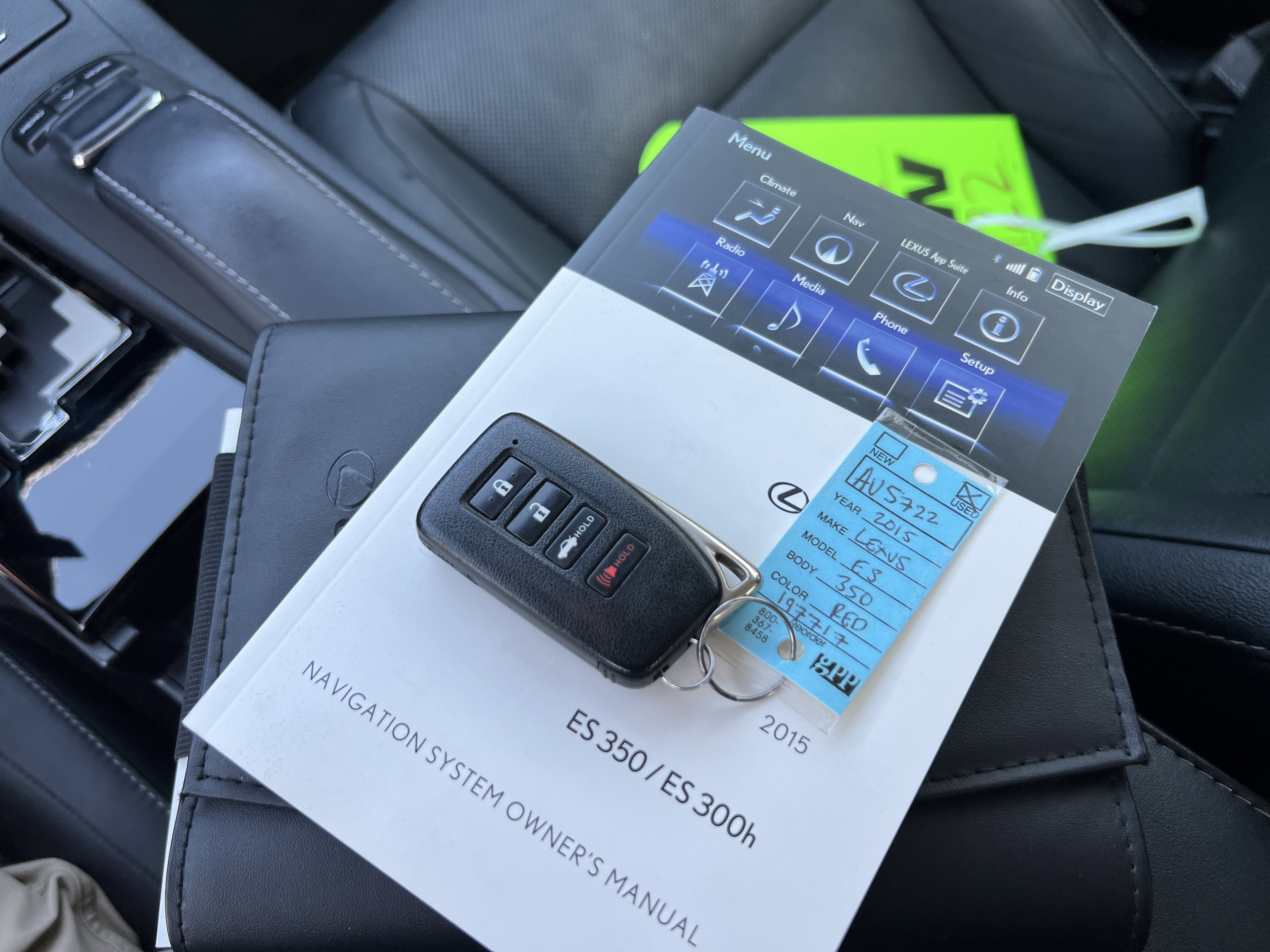 2015 Lexus ES 350 4dr Sdn