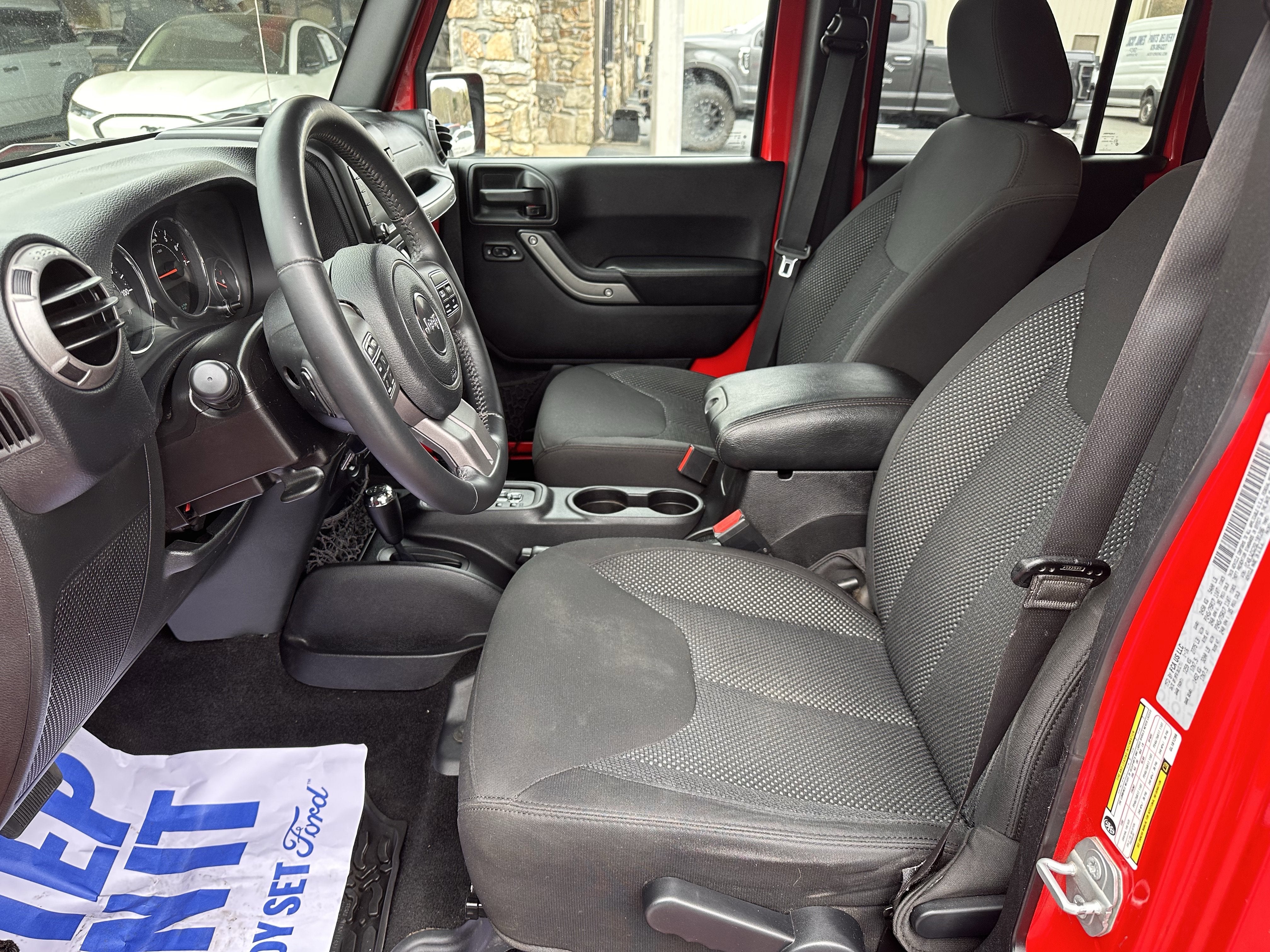 2016 Jeep Wrangler Unlimited Black Bear