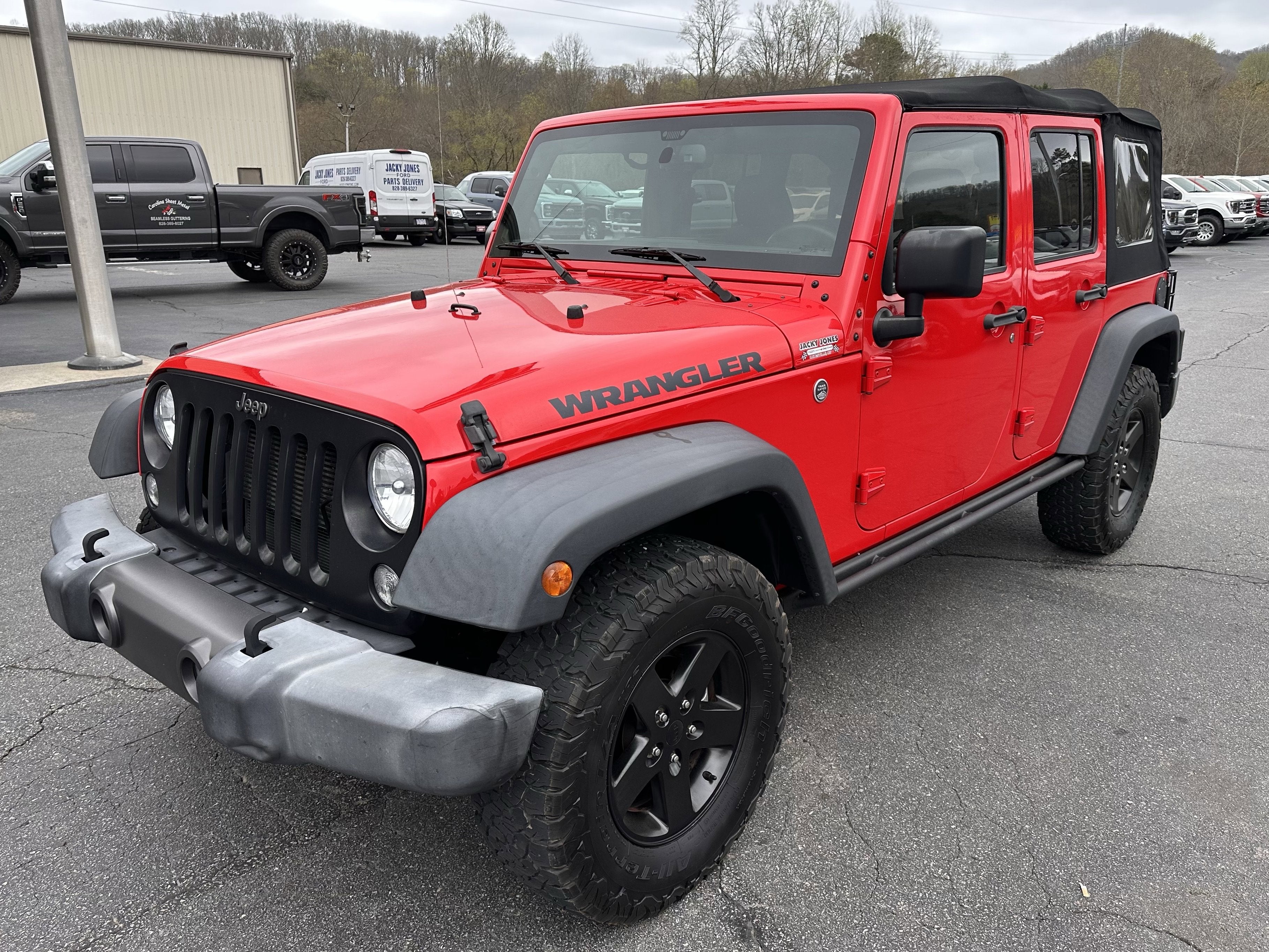2016 Jeep Wrangler Unlimited Black Bear