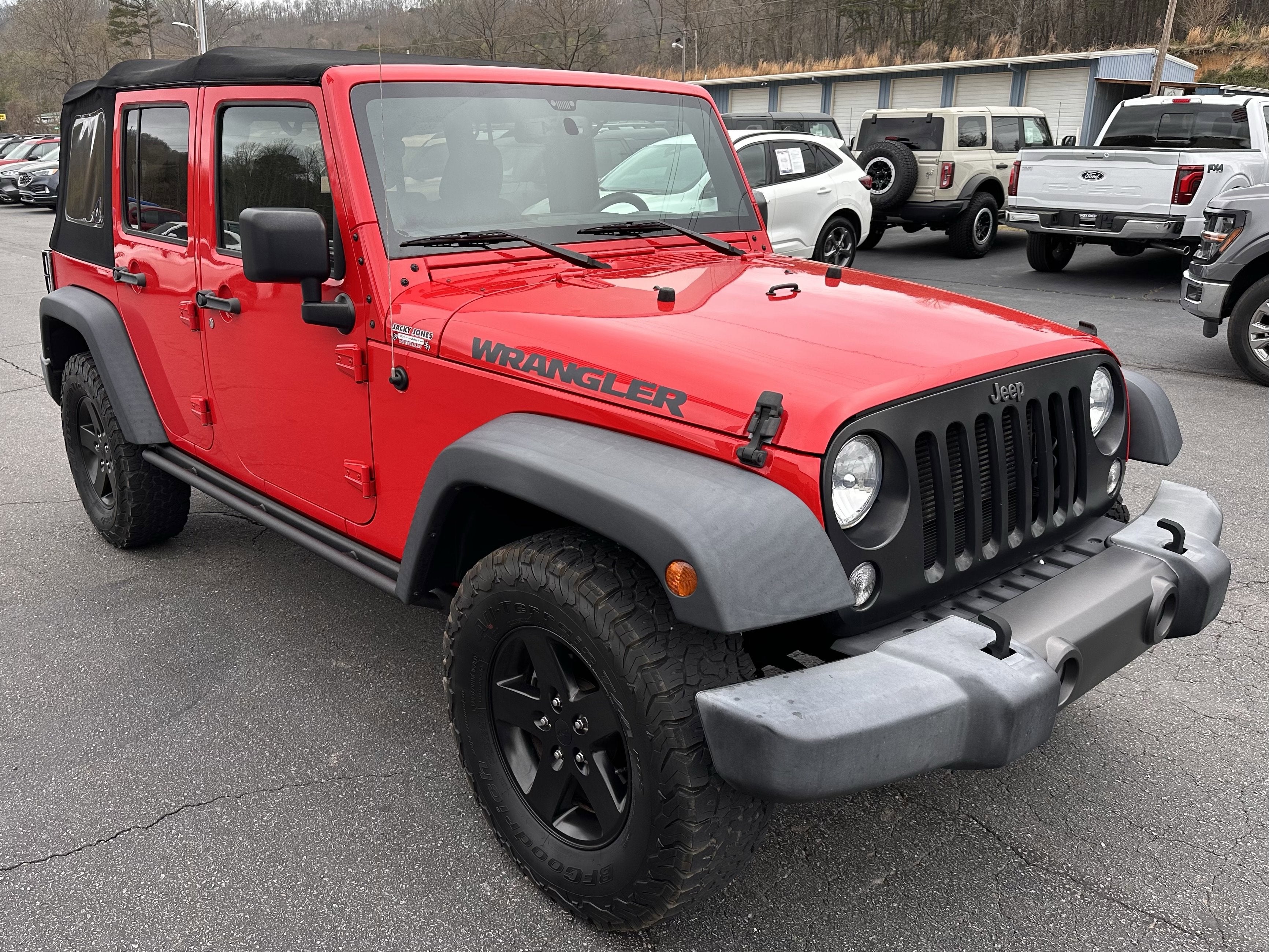 2016 Jeep Wrangler Unlimited Black Bear