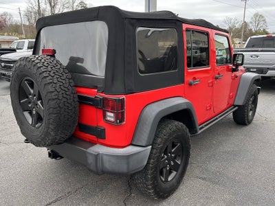 2016 Jeep Wrangler Unlimited Black Bear
