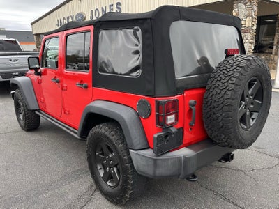 2016 Jeep Wrangler Unlimited Black Bear