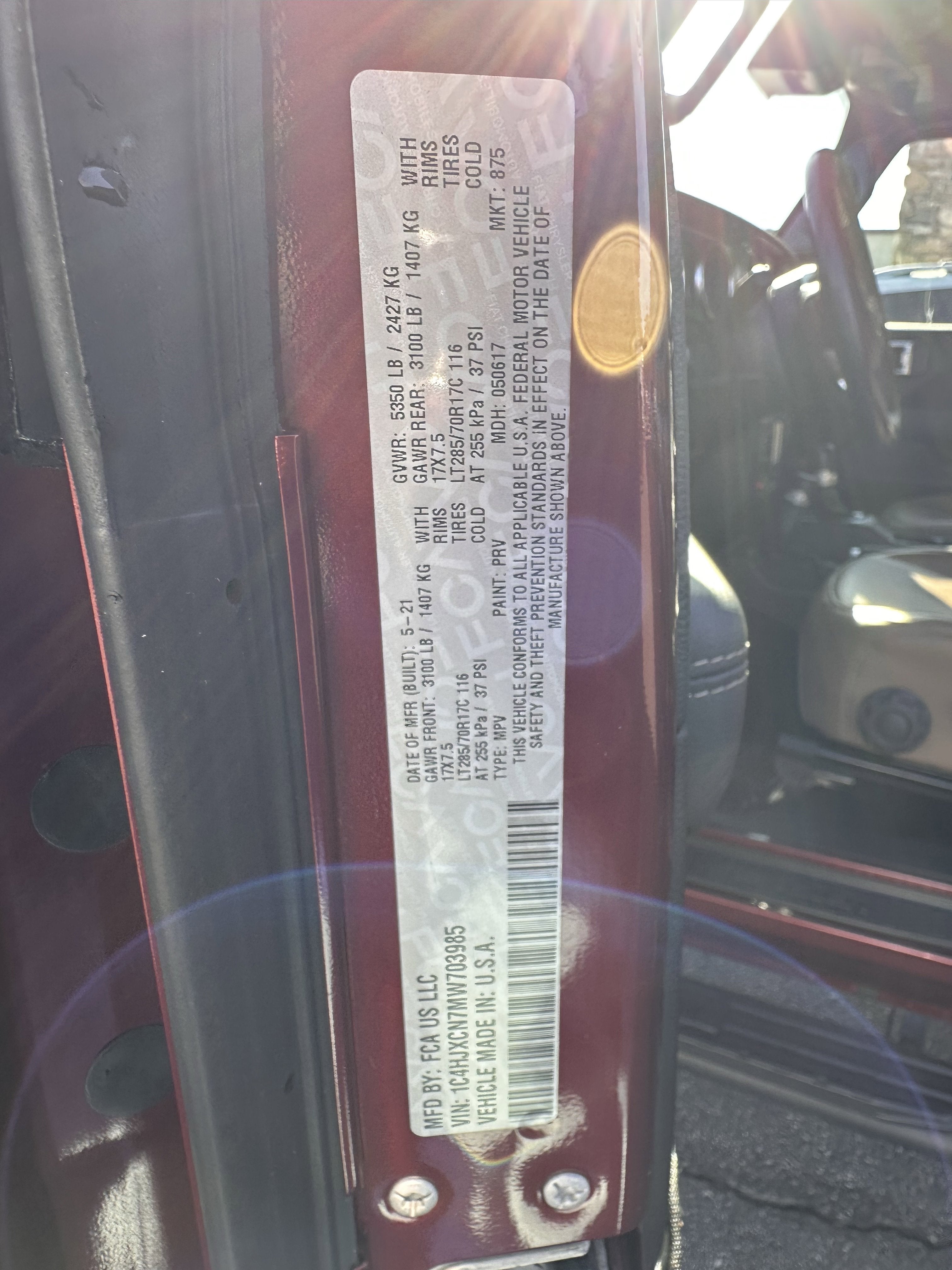 2021 Jeep Wrangler Rubicon