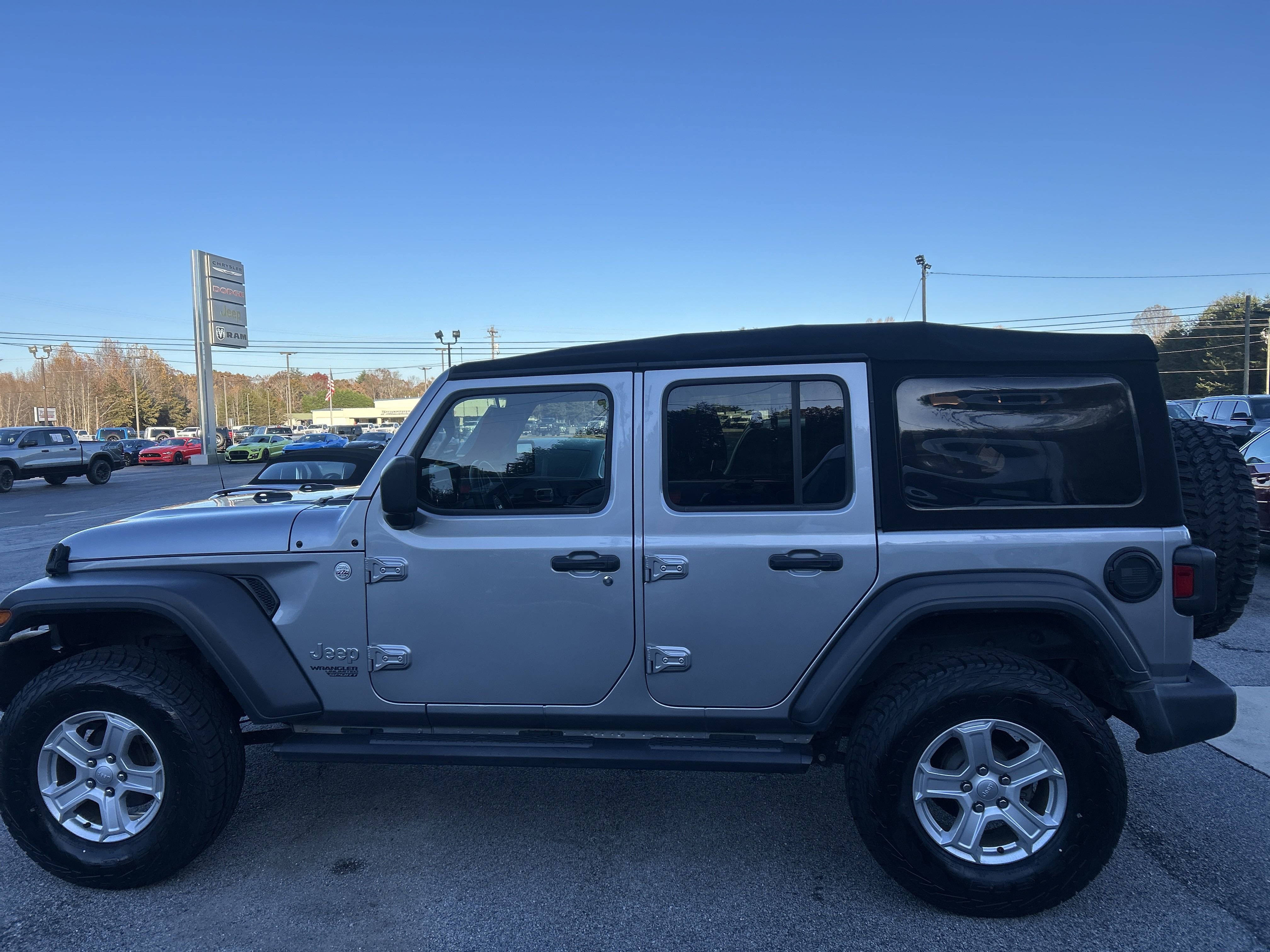2018 Jeep Wrangler Unlimited Sport S