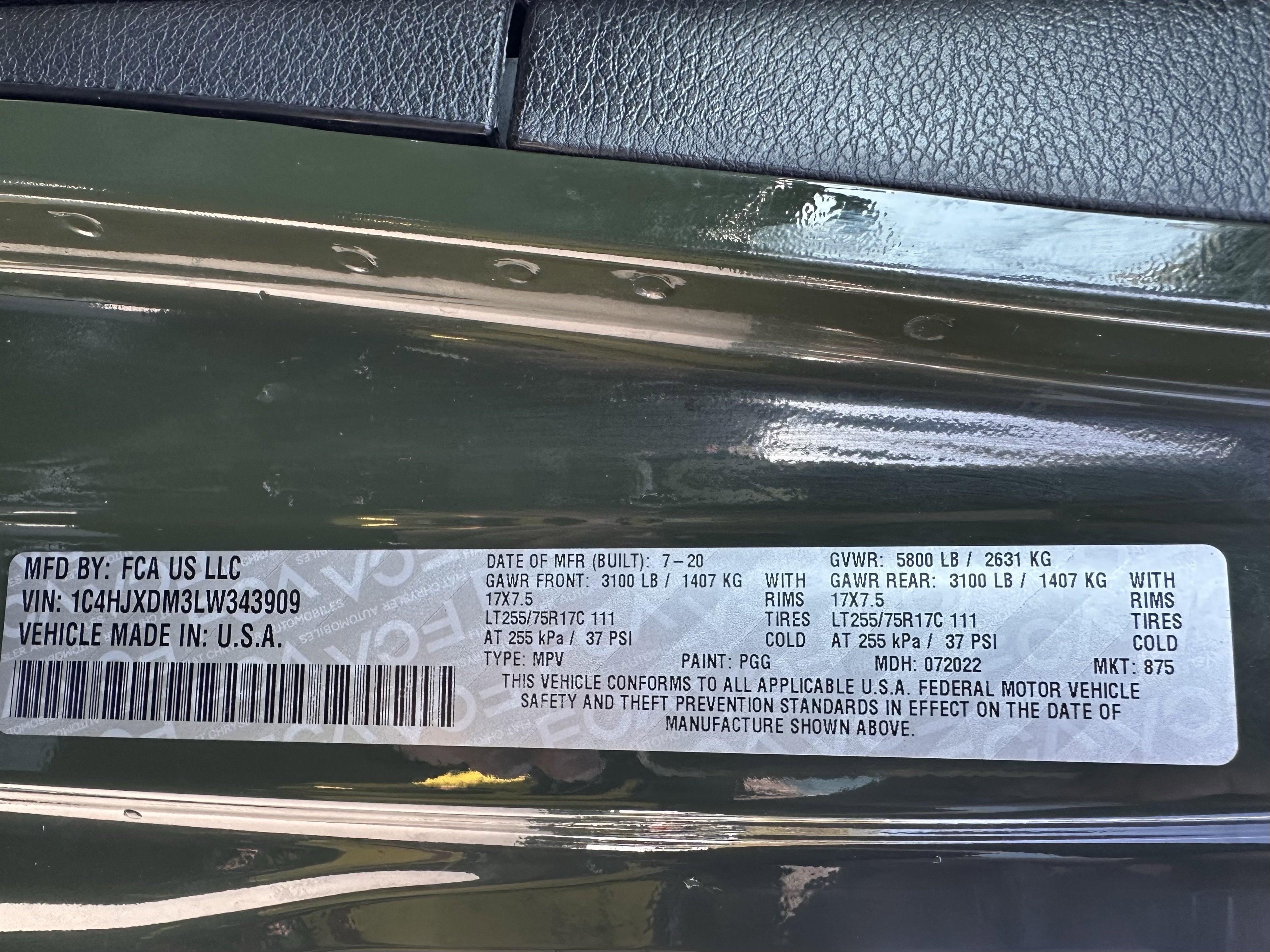 2020 Jeep Wrangler Unlimited Willys