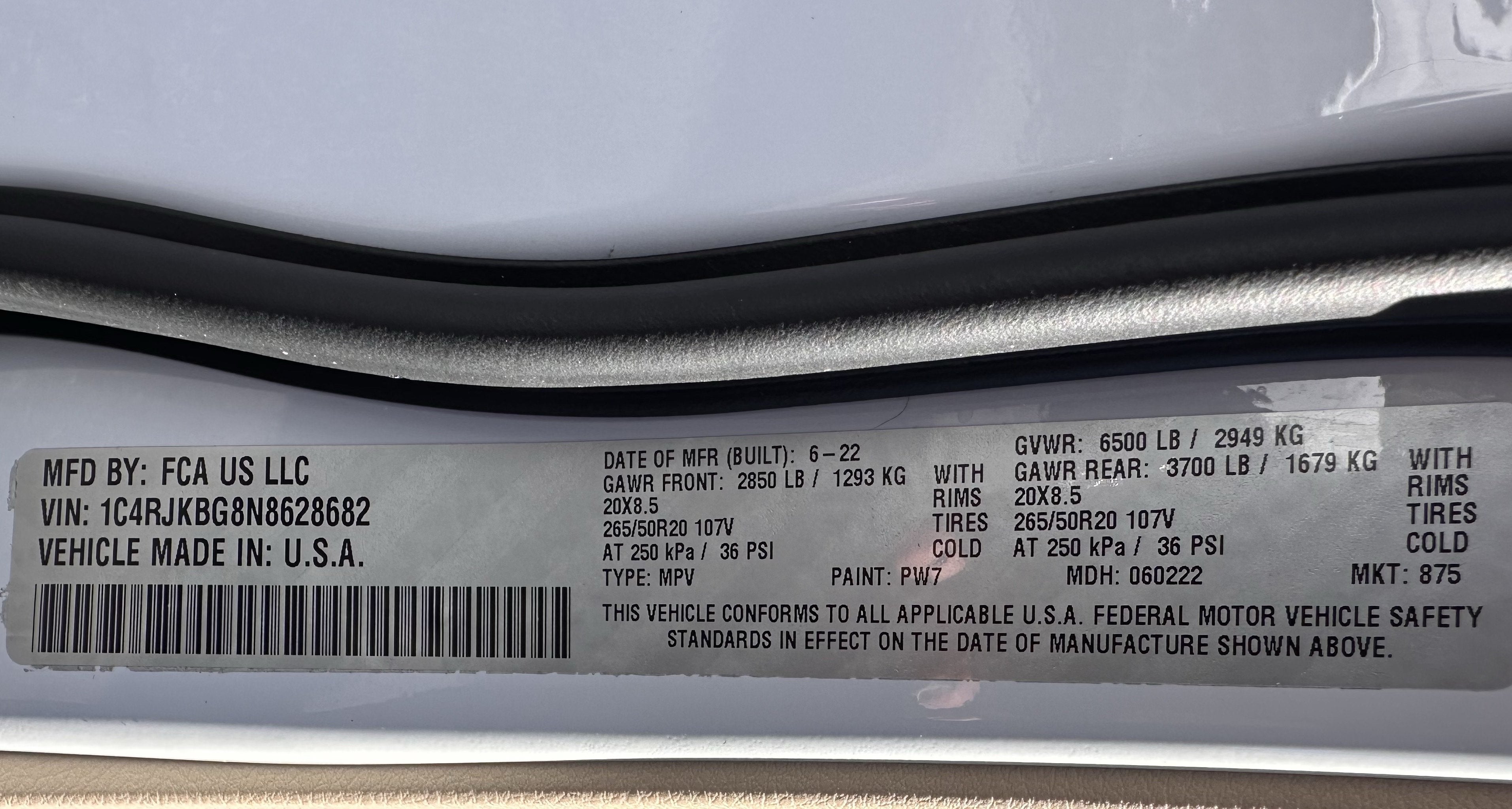 2022 Jeep Grand Cherokee L Limited