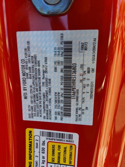 2024 Ford Mustang EcoBoost Premium