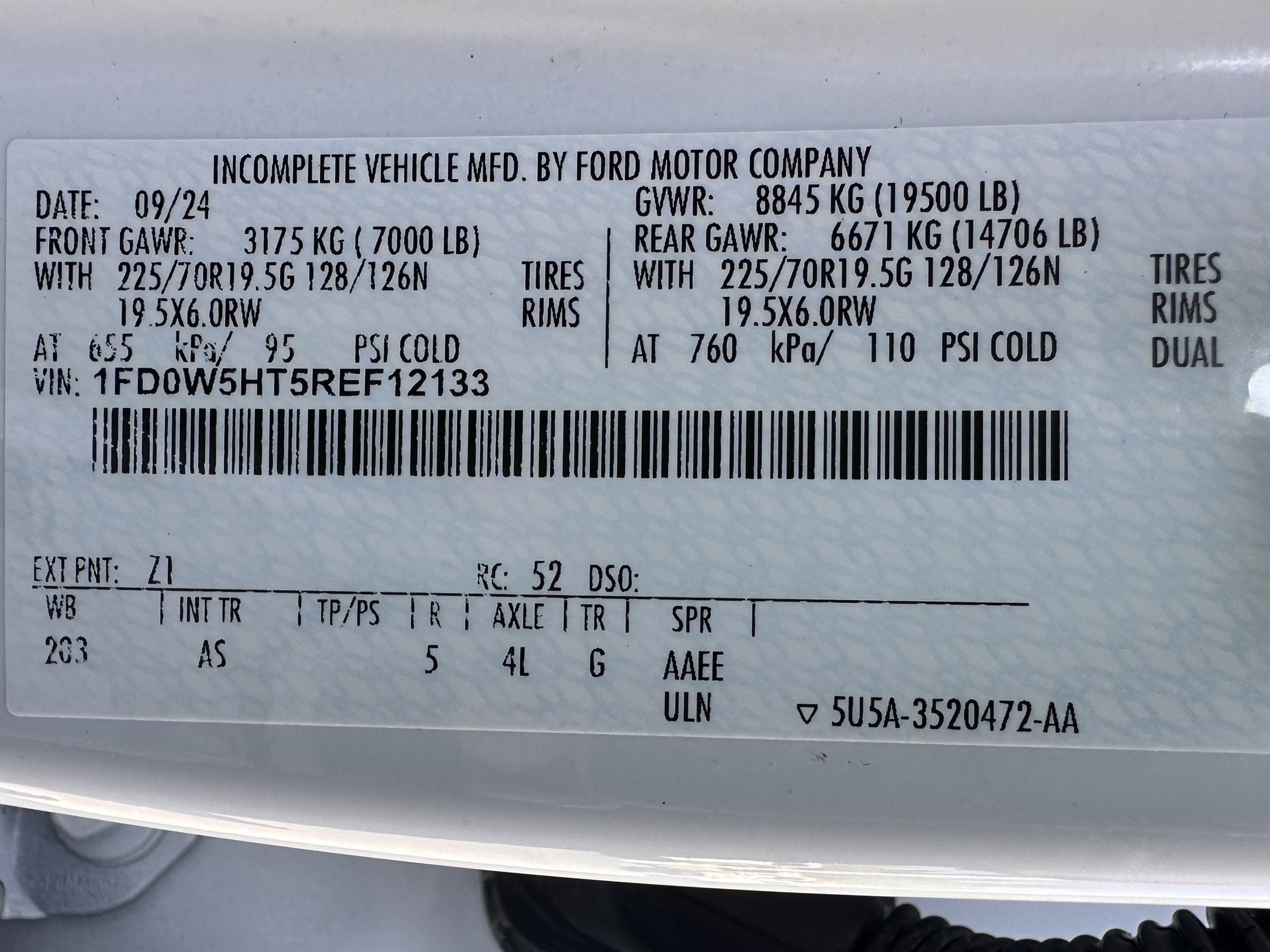 2024 Ford Super Duty F-550 XL