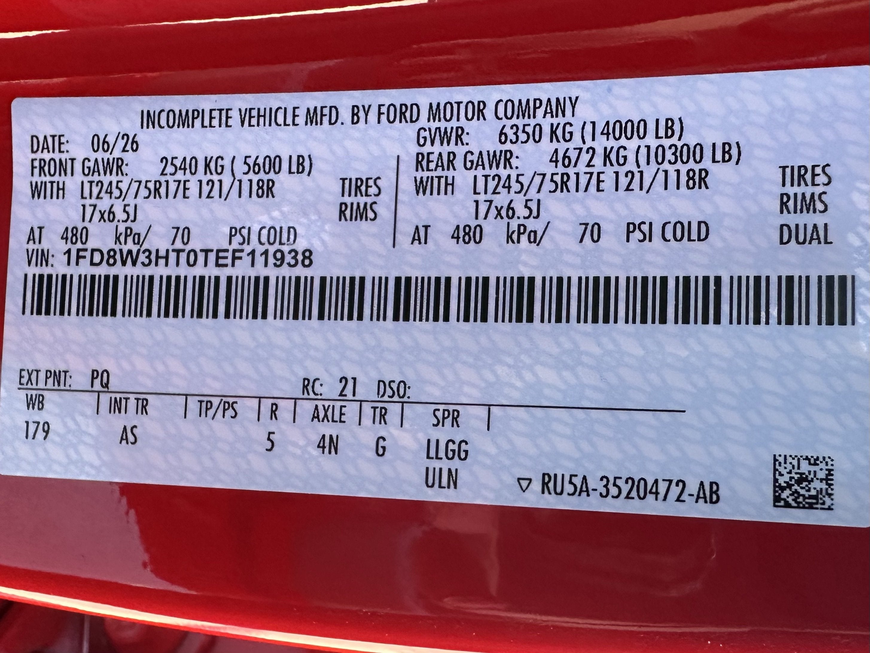 2026 Ford Super Duty F-350 DRW XL