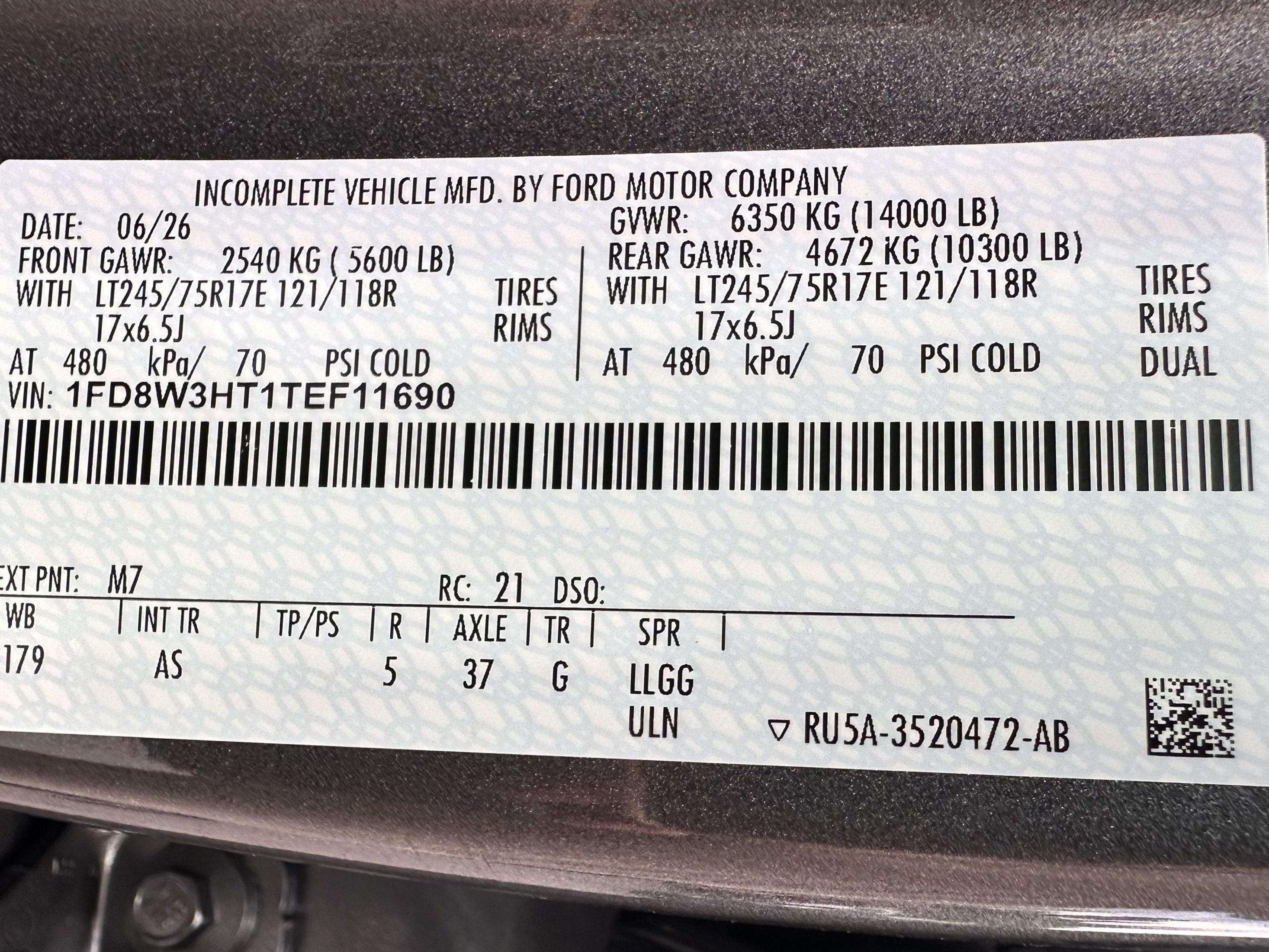 2026 Ford Super Duty F-350 DRW XL
