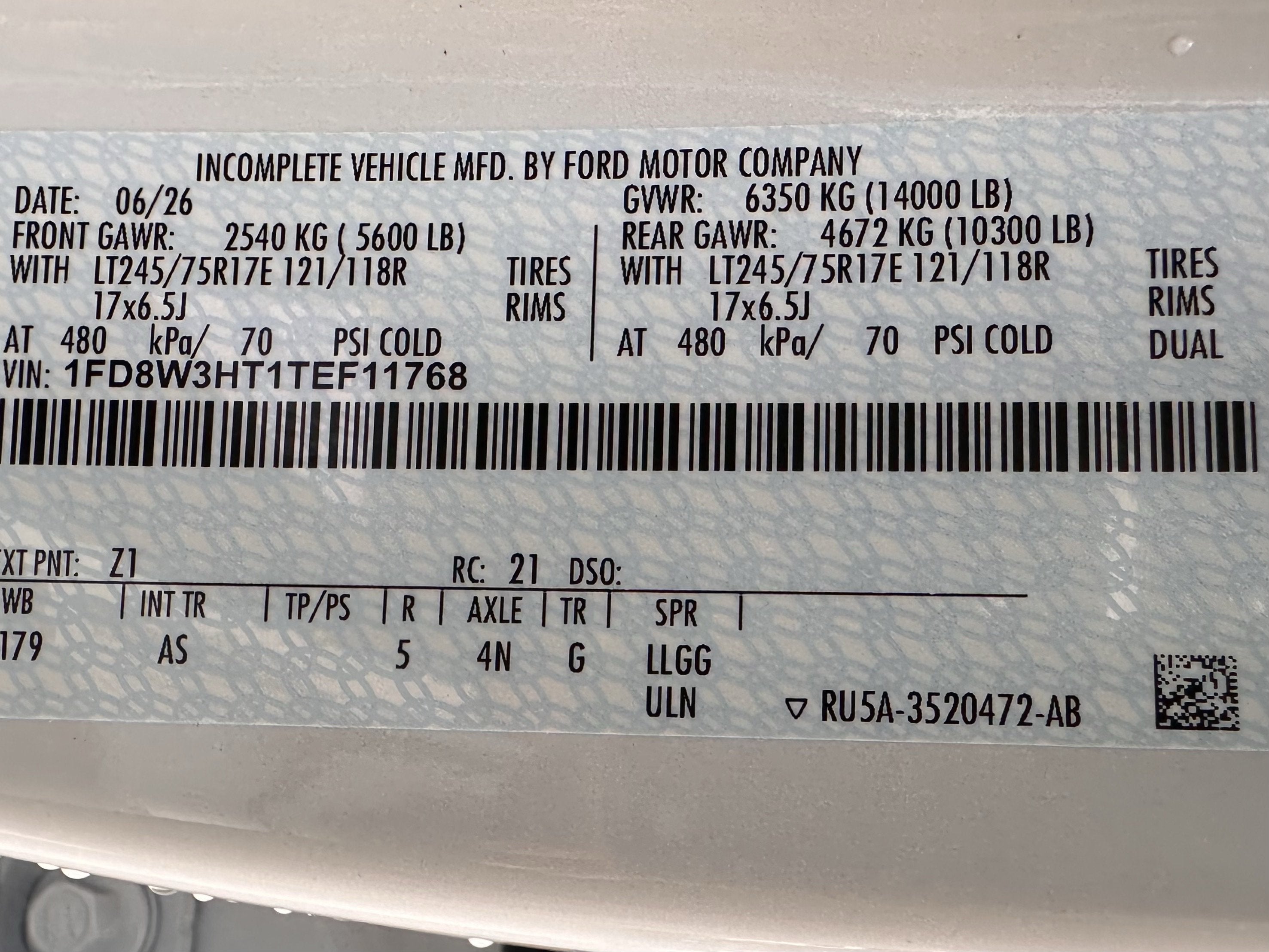 2026 Ford Super Duty F-350 DRW XL