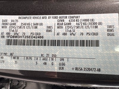 2025 Ford Super Duty F-350 DRW XLT
