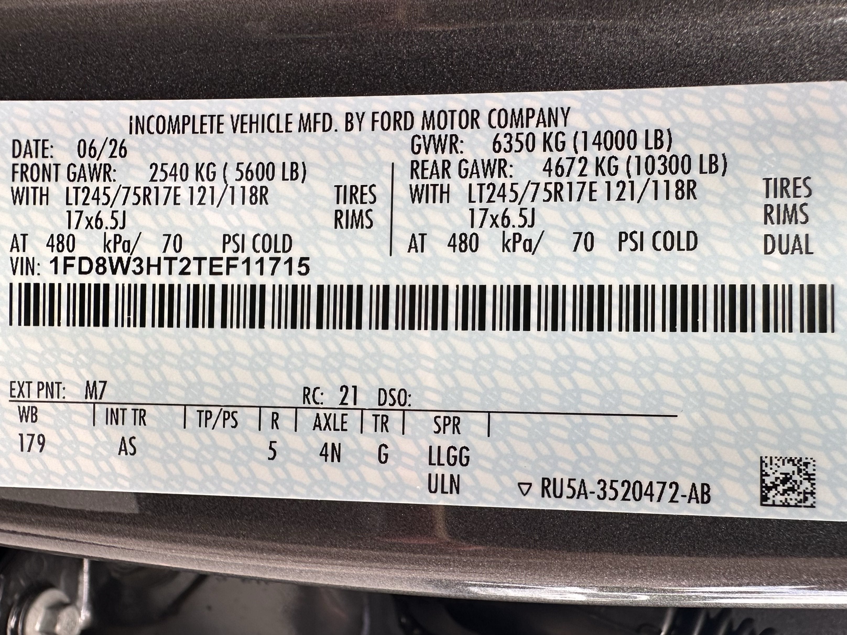 2026 Ford Super Duty F-350 DRW XL