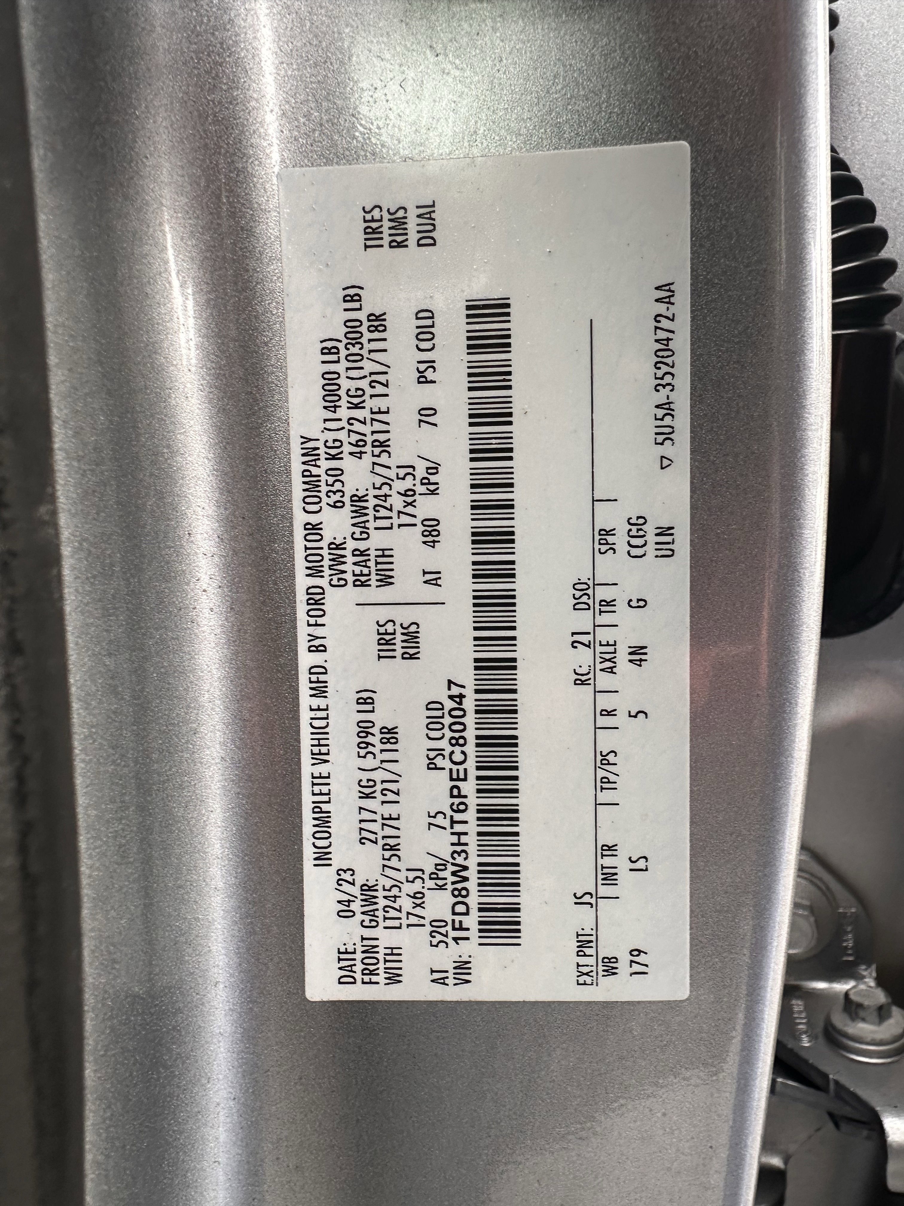 2023 Ford Super Duty F-350 DRW XL