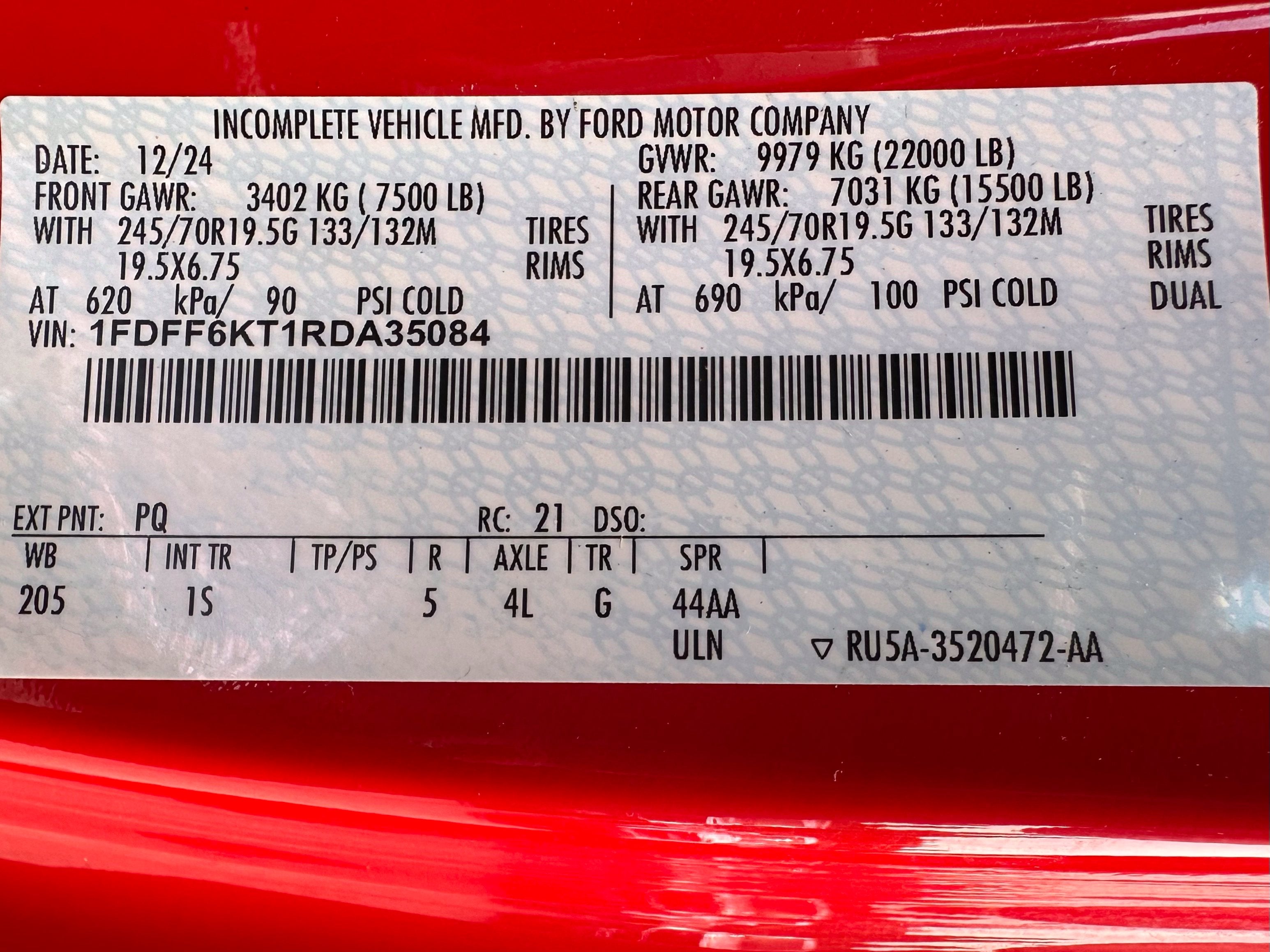 2024 Ford Super Duty F-600 XL Rollback