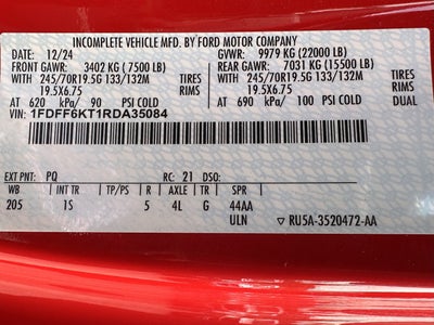 2024 Ford Super Duty F-600 XL Rollback