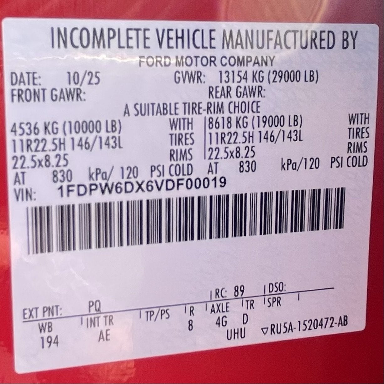 2027 Ford F650 SUPER DUTY Base