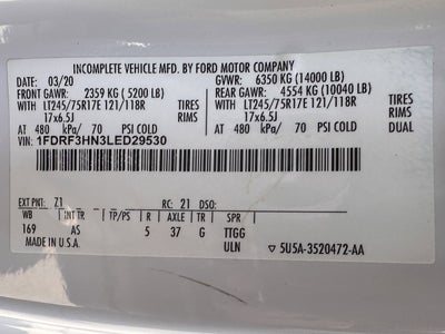 2020 Ford Super Duty F-350 DRW XL