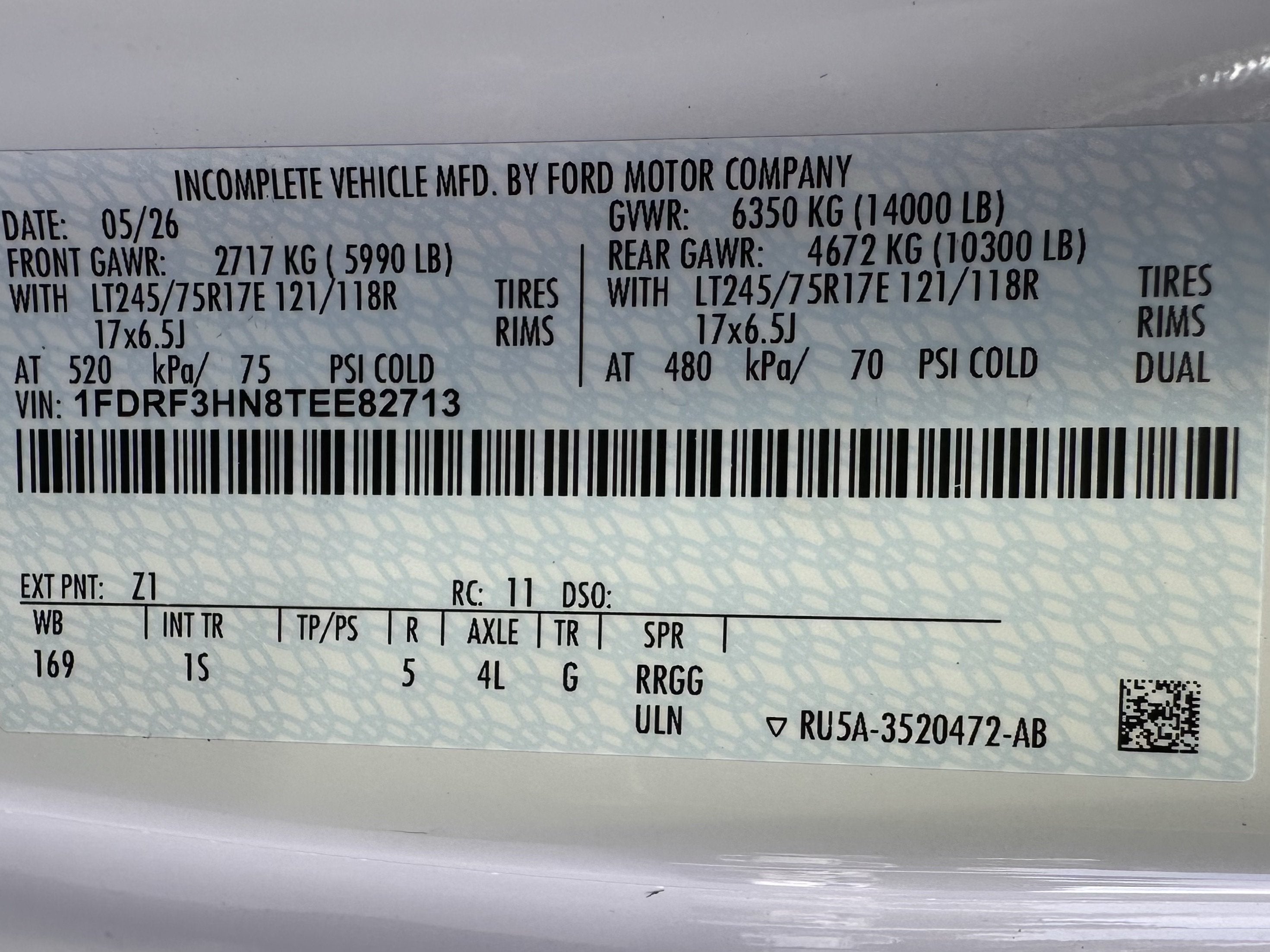 2026 Ford Super Duty F-350 DRW XLT
