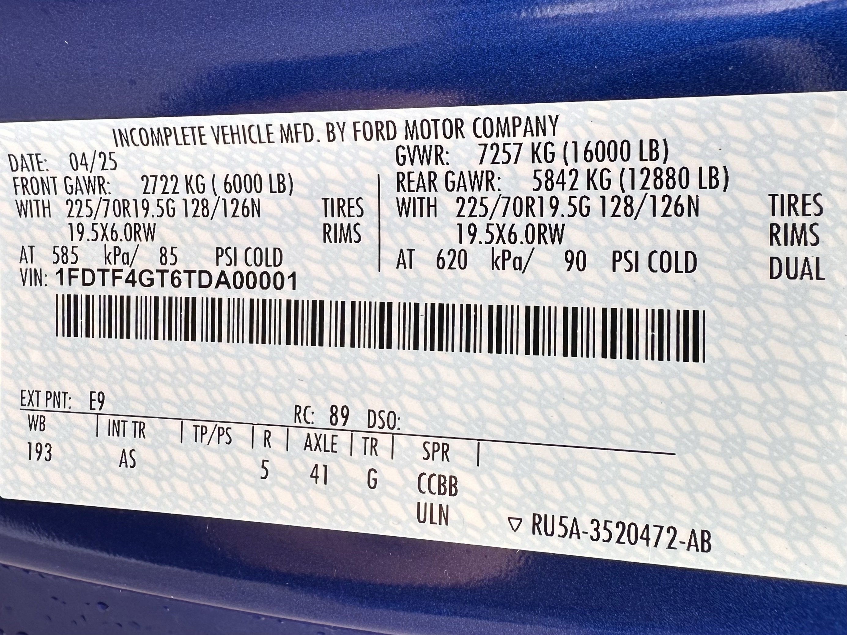 2026 Ford Super Duty F-450 XL