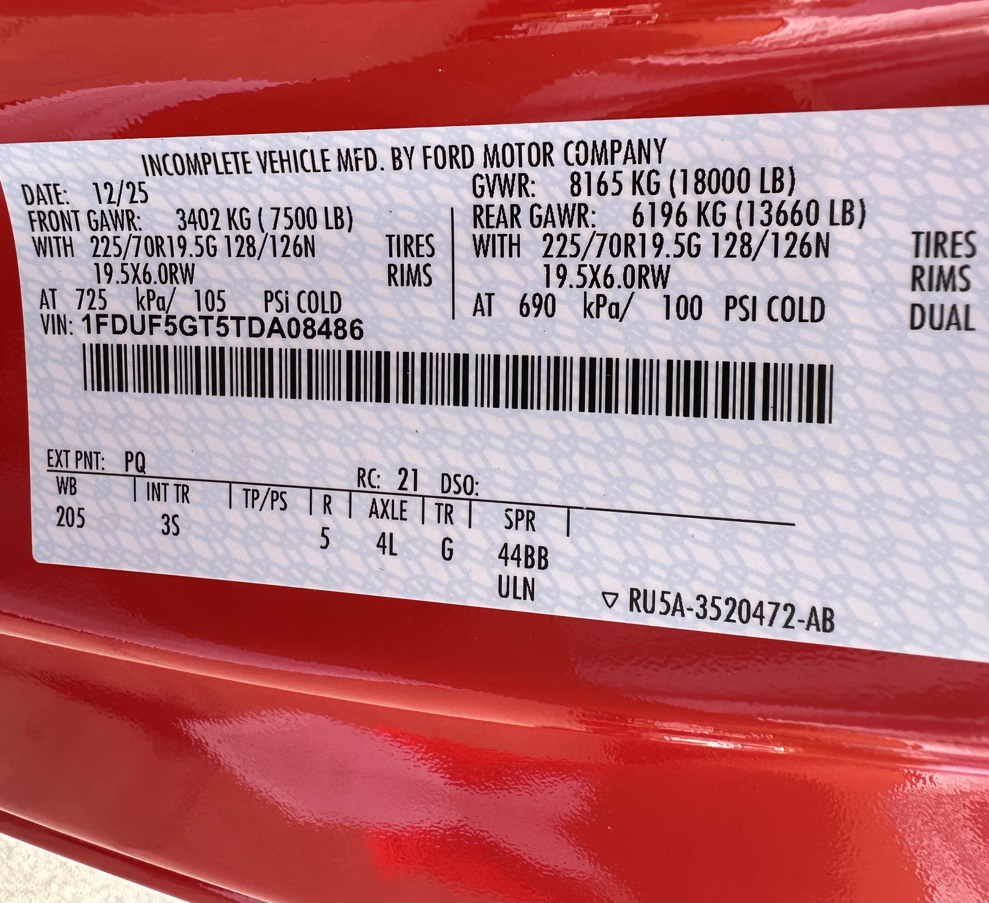 2026 Ford Super Duty F-550 DRW XLT