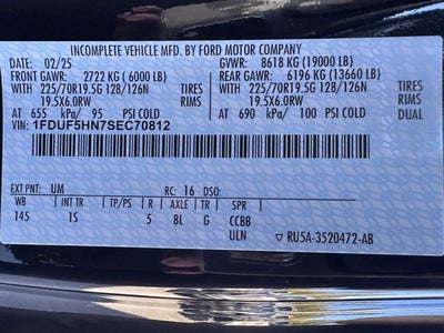 2025 Ford Super Duty F-550 XL