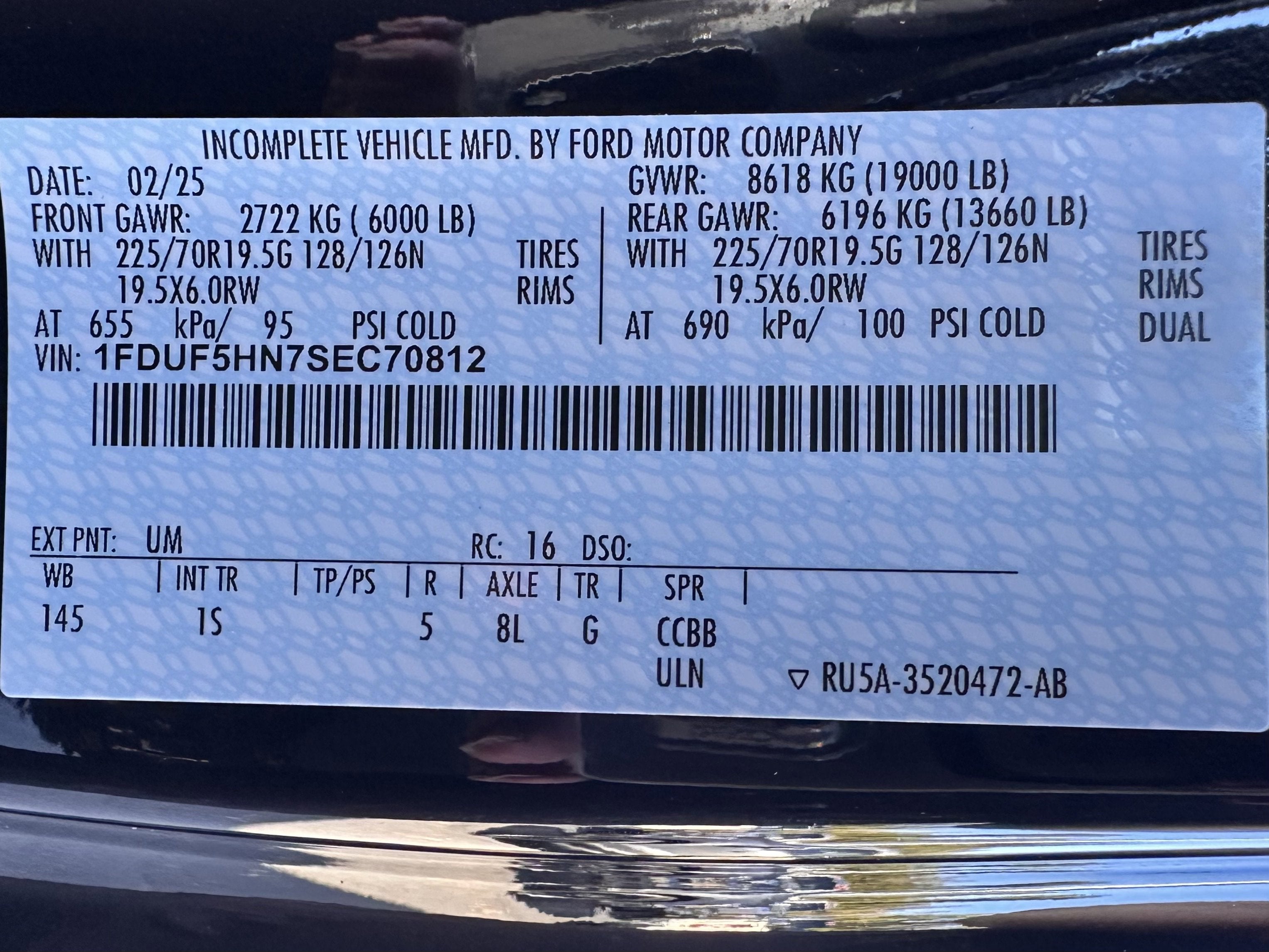 2025 Ford Super Duty F-550 XL