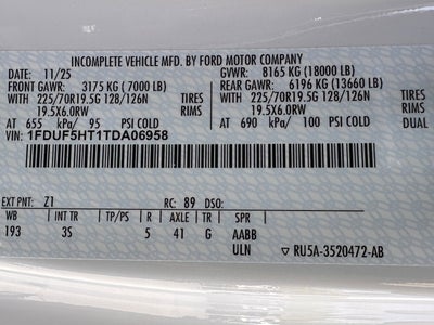 2026 Ford Super Duty F-550 XLT