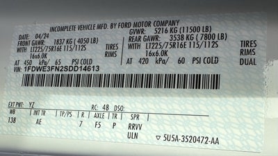 2025 Ford E-Series 10ft Box Van Base