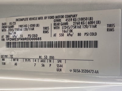 2024 Ford E-350 XL Reefer Van