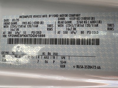 2026 Ford E-Series KUV Body Base