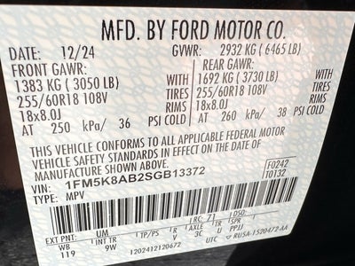 2025 Ford Police Interceptor Utility AWD