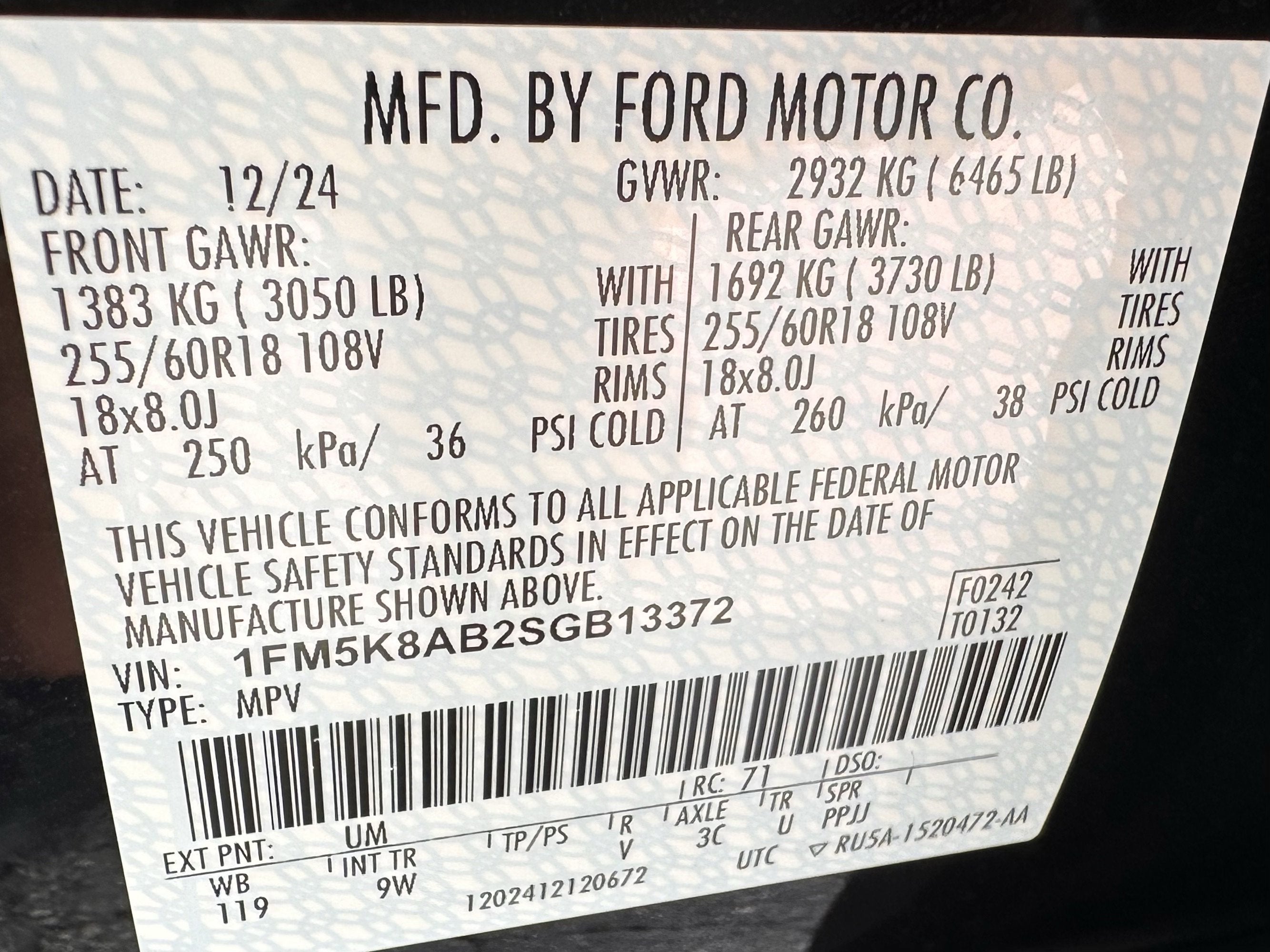 2025 Ford Police Interceptor Utility AWD