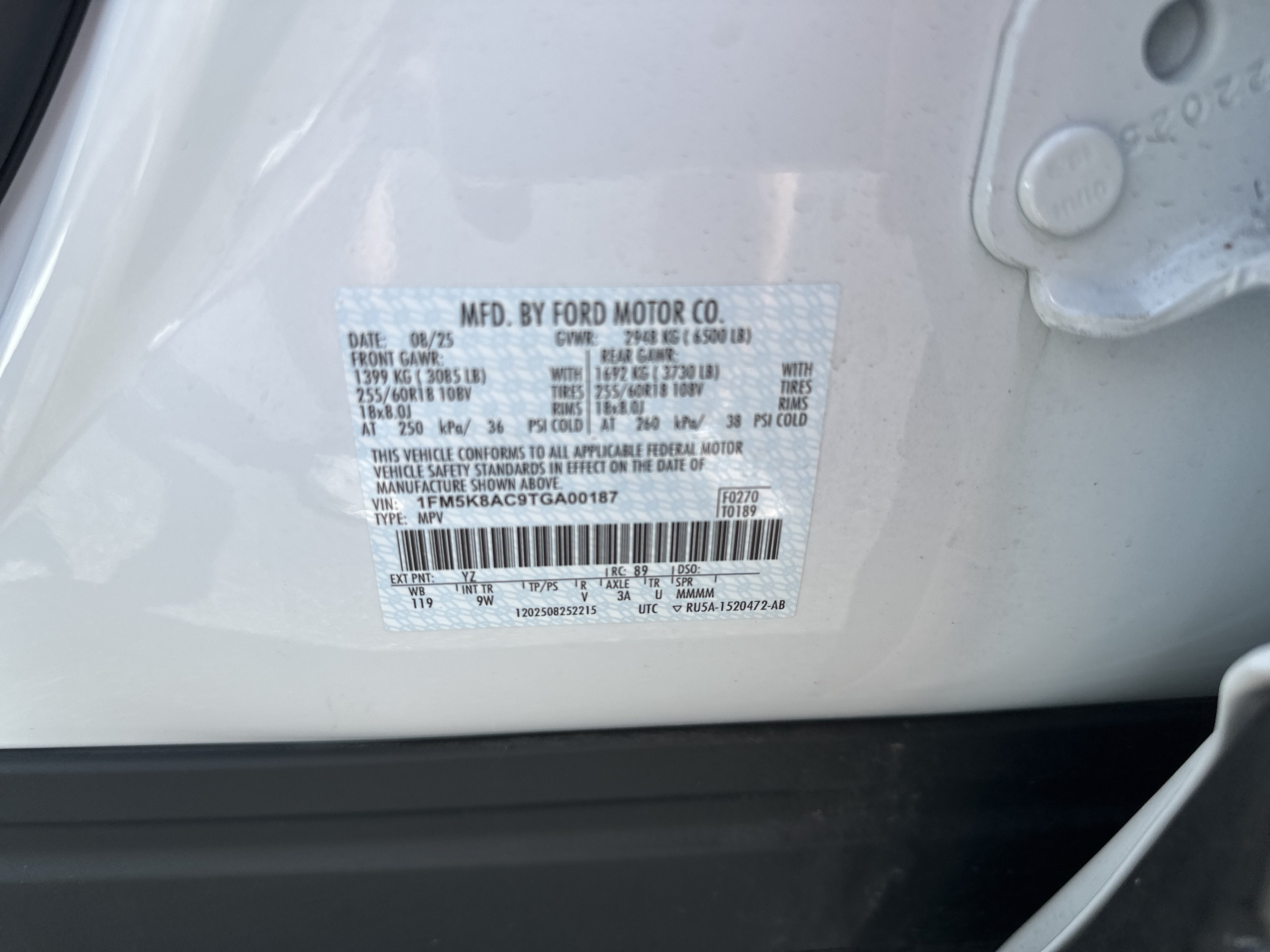 2026 Ford Police Interceptor Utility AWD Ecoboost