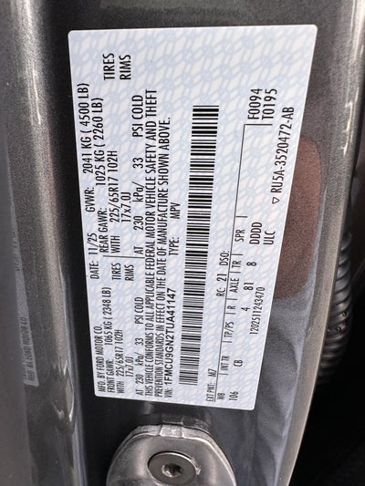 2026 Ford Escape Active