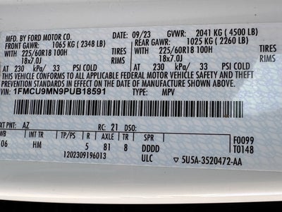 2023 Ford Escape ST-Line