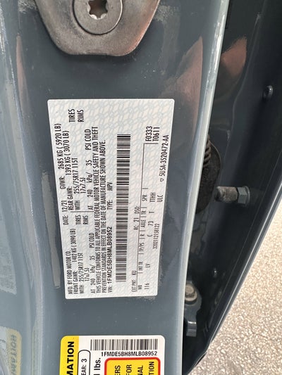 2021 Ford Bronco Big Bend